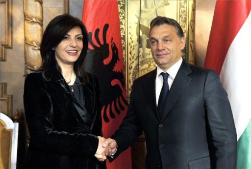 Gazdasági vegyes bizottság létrehozásáról állapodott meg Orbán Viktor az albán házelnökkel