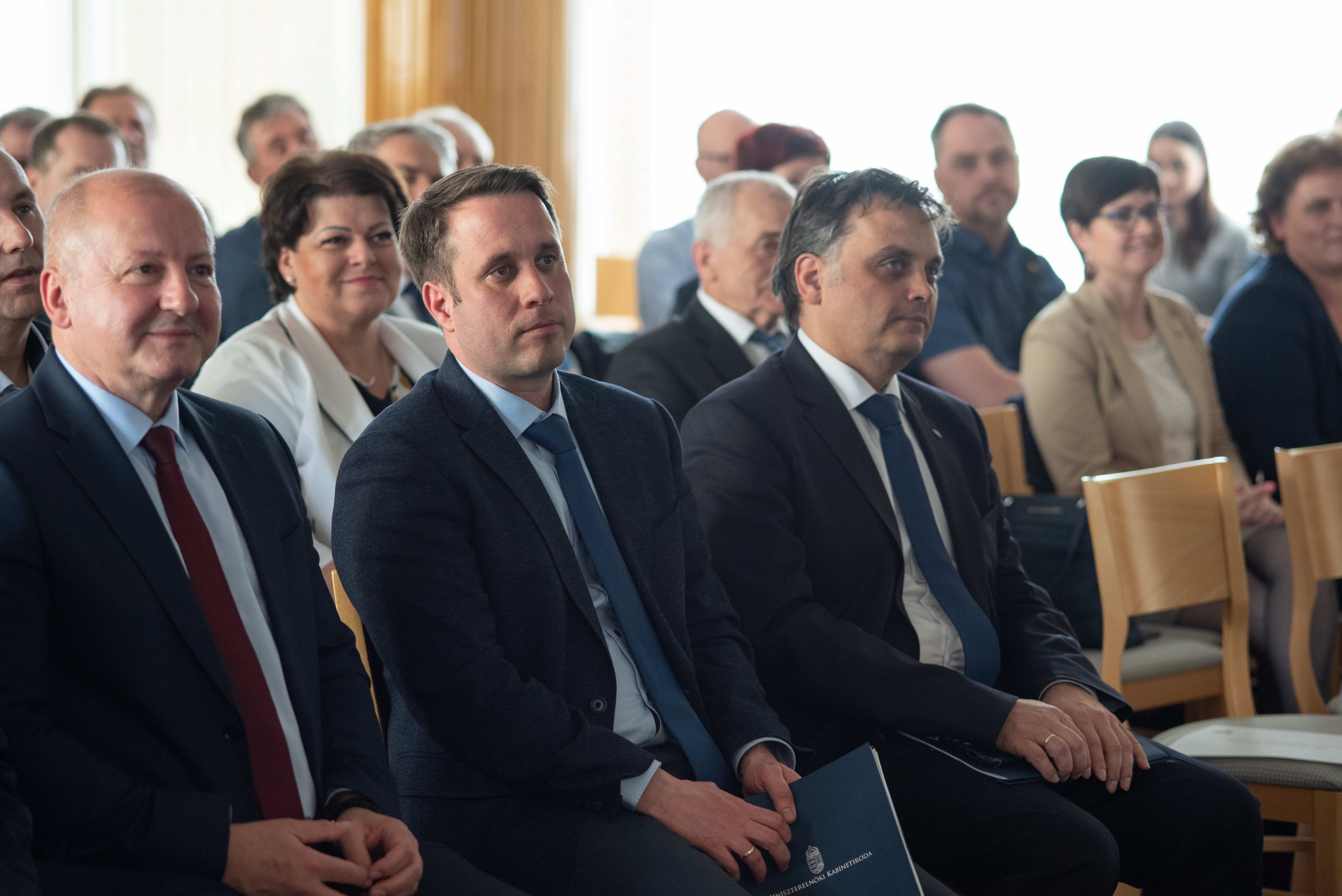 Simicskó István, Dömötör Csaba és Latorcai Csaba a KDNP Önkormányzati Tanácsának konferenciáján