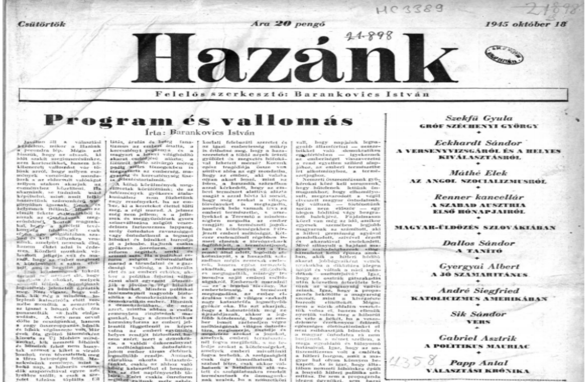 Hazánk 1945