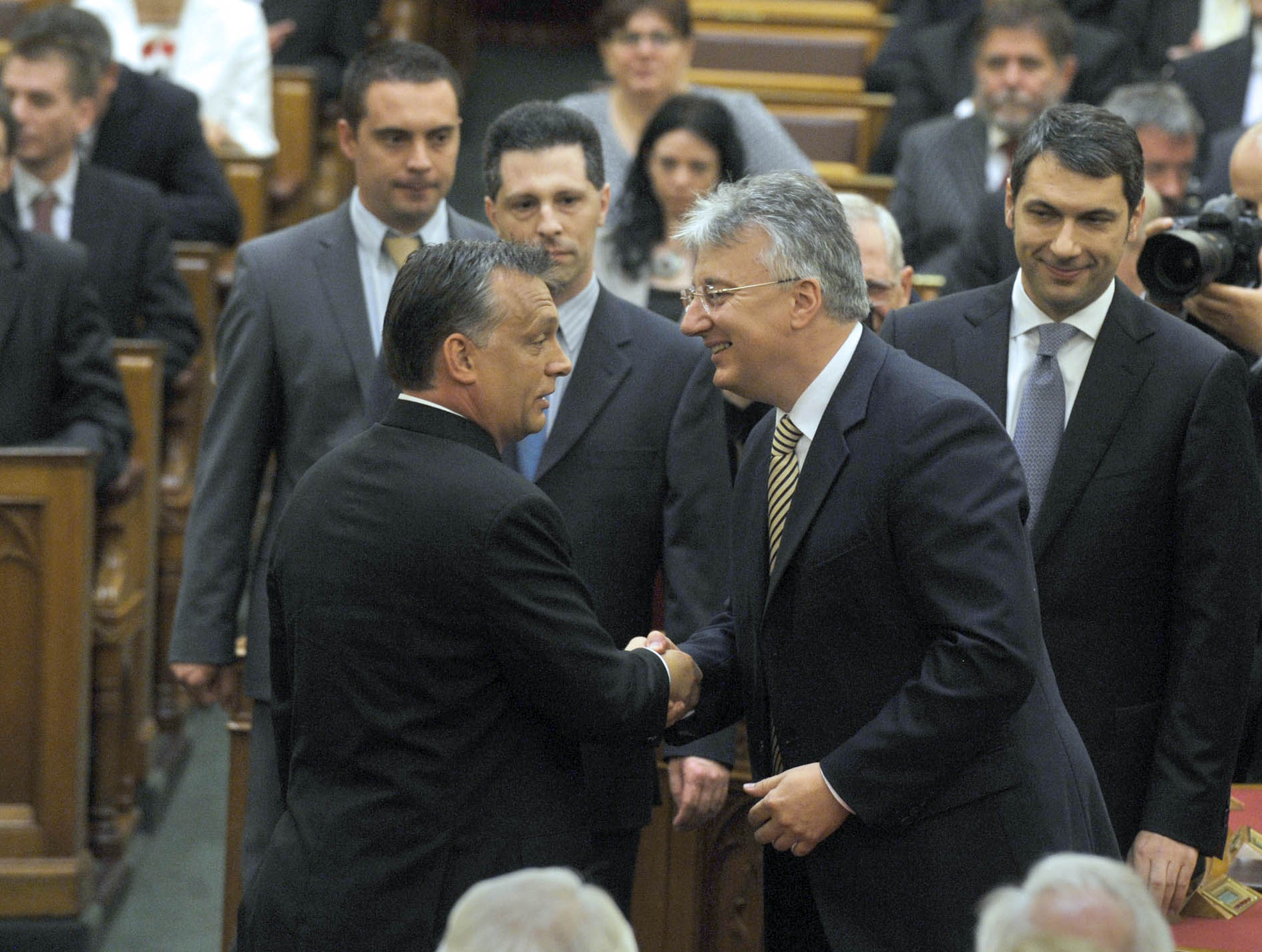 Orbán Viktor Semjén Zsolttal