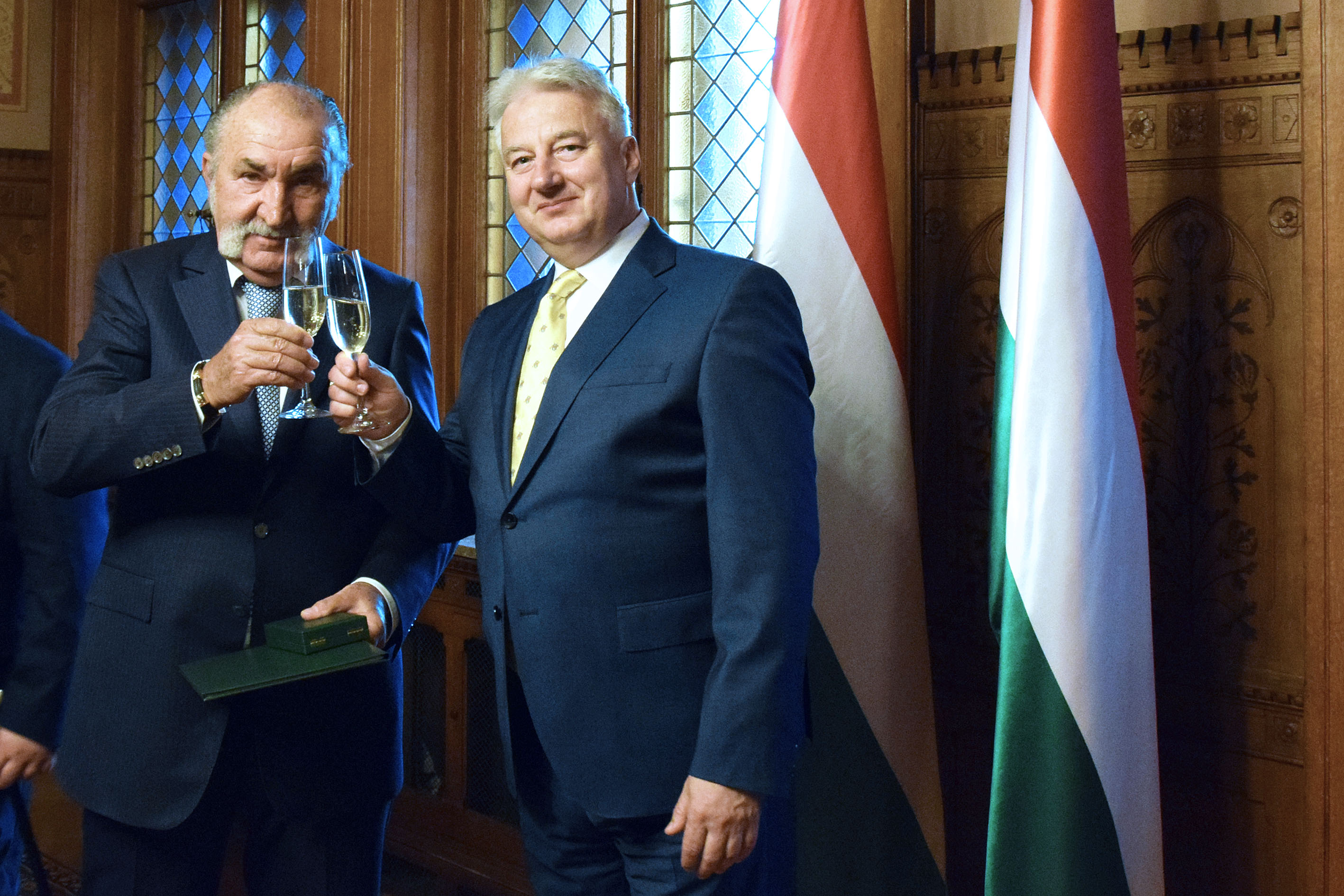 Ion Tiriac és Semjén Zsolt