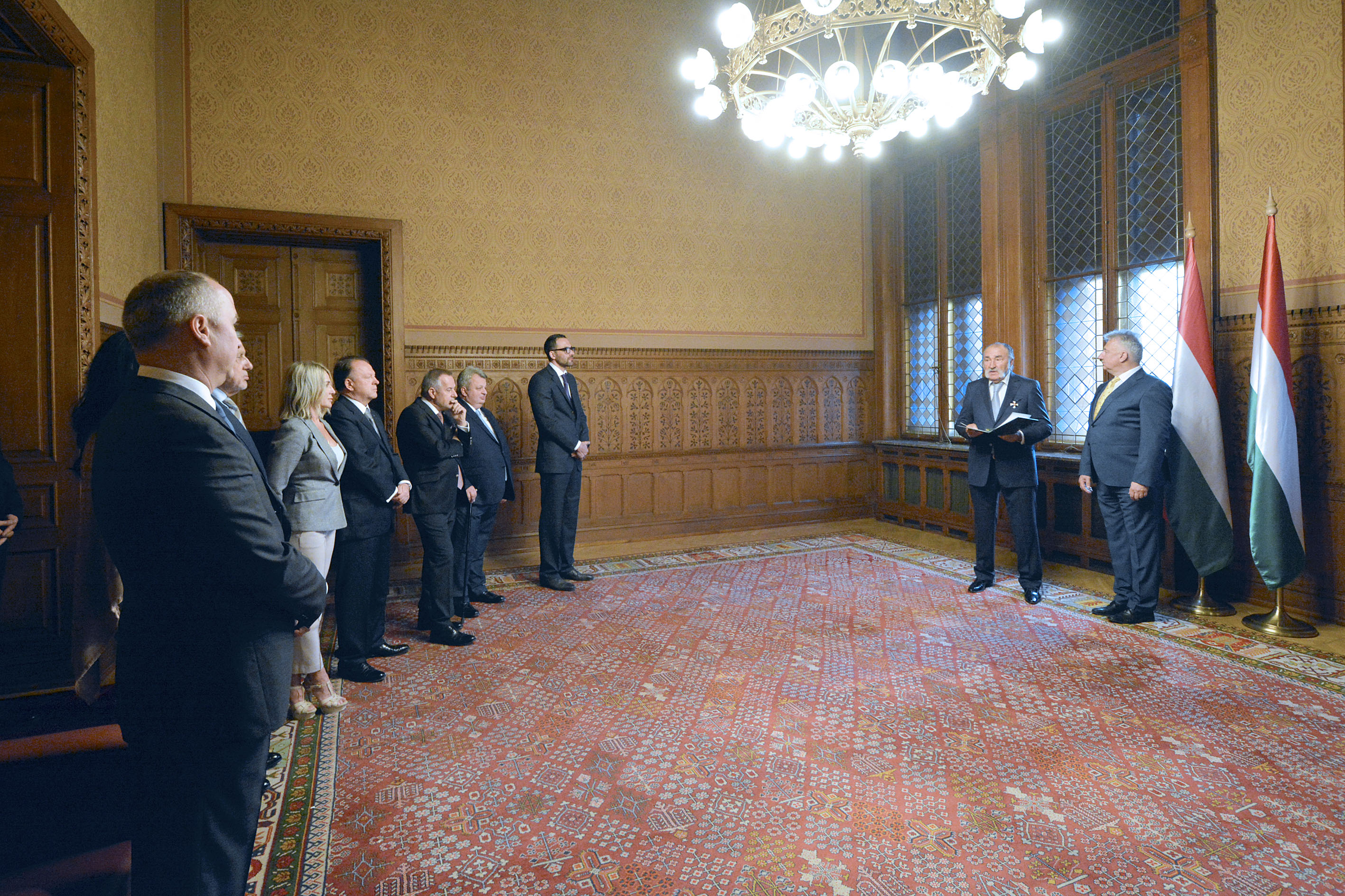 Ion Tiriac kitüntetése