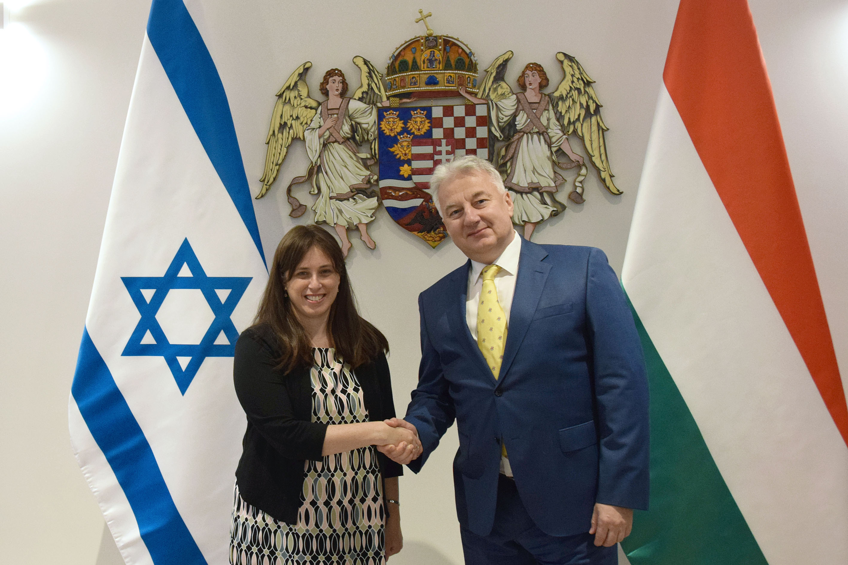 Semjén Zsolt az izraeli külügyminiszter-helyettest fogadta