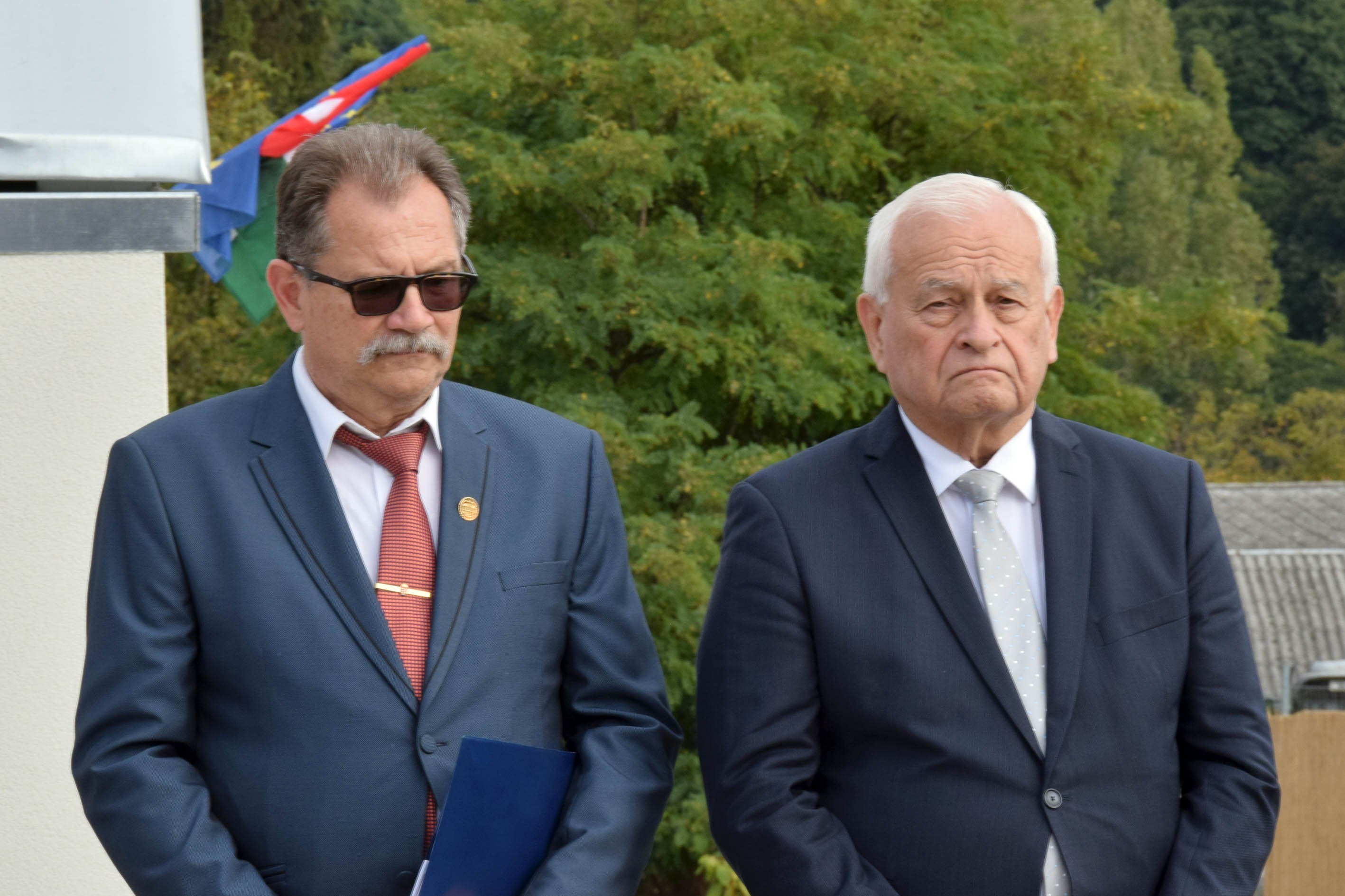 Harrach Péter a kemencei egészségház átadásán