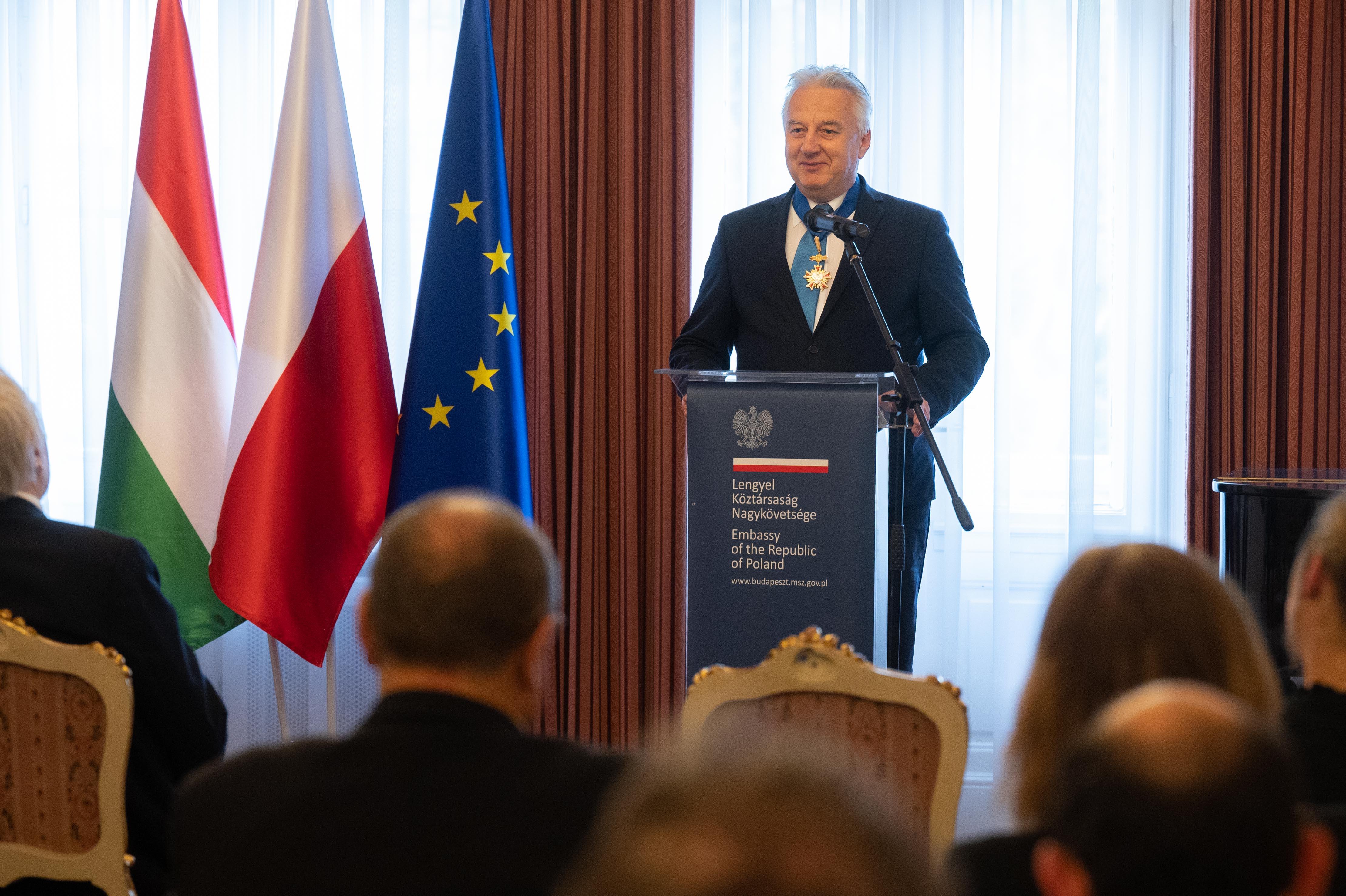 Semjén Zsolt lengyel állami kitüntetése