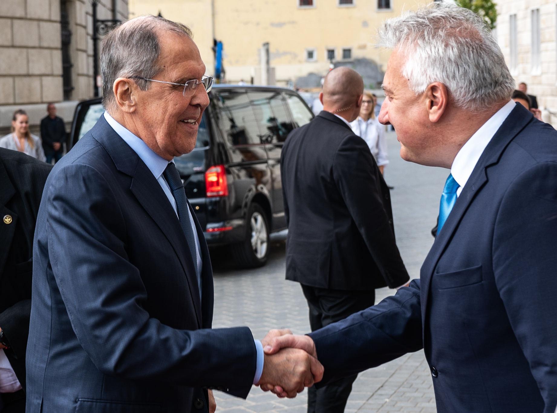 Semjén Zsolt megbeszélése Szergej Lavrovval