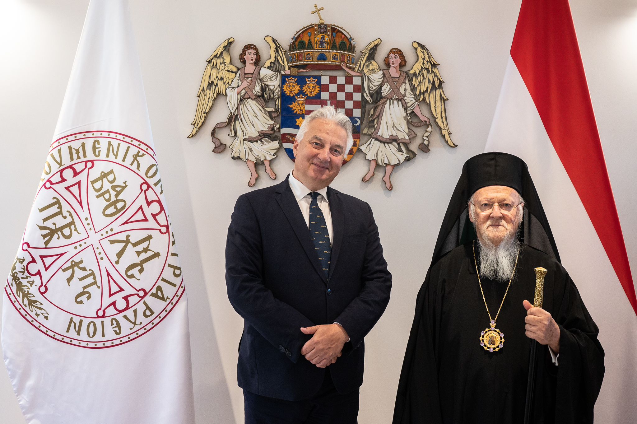 Semjén Zsolt és I. Bartholomaiosz