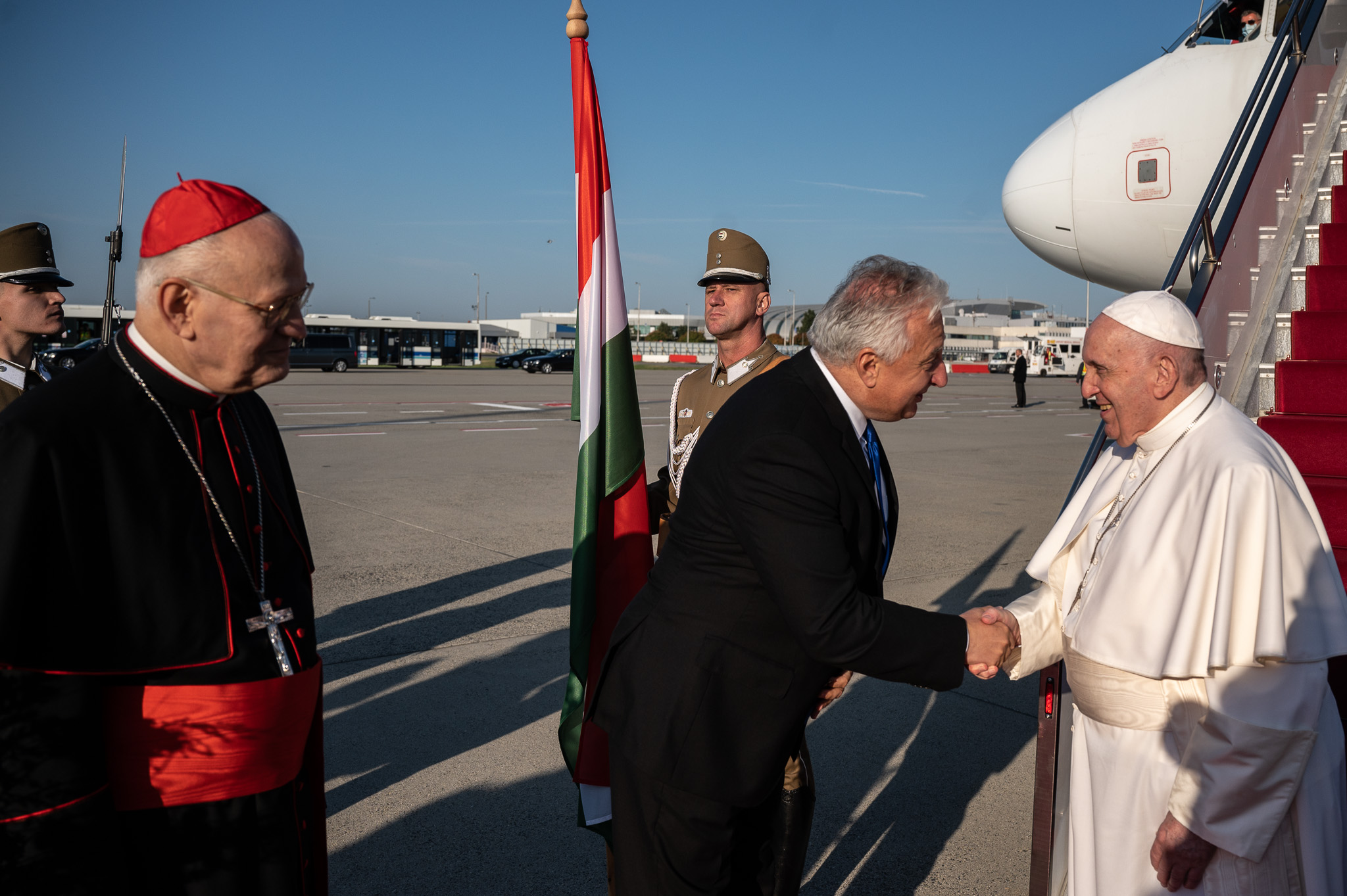 Ferenc pápa Budapesten