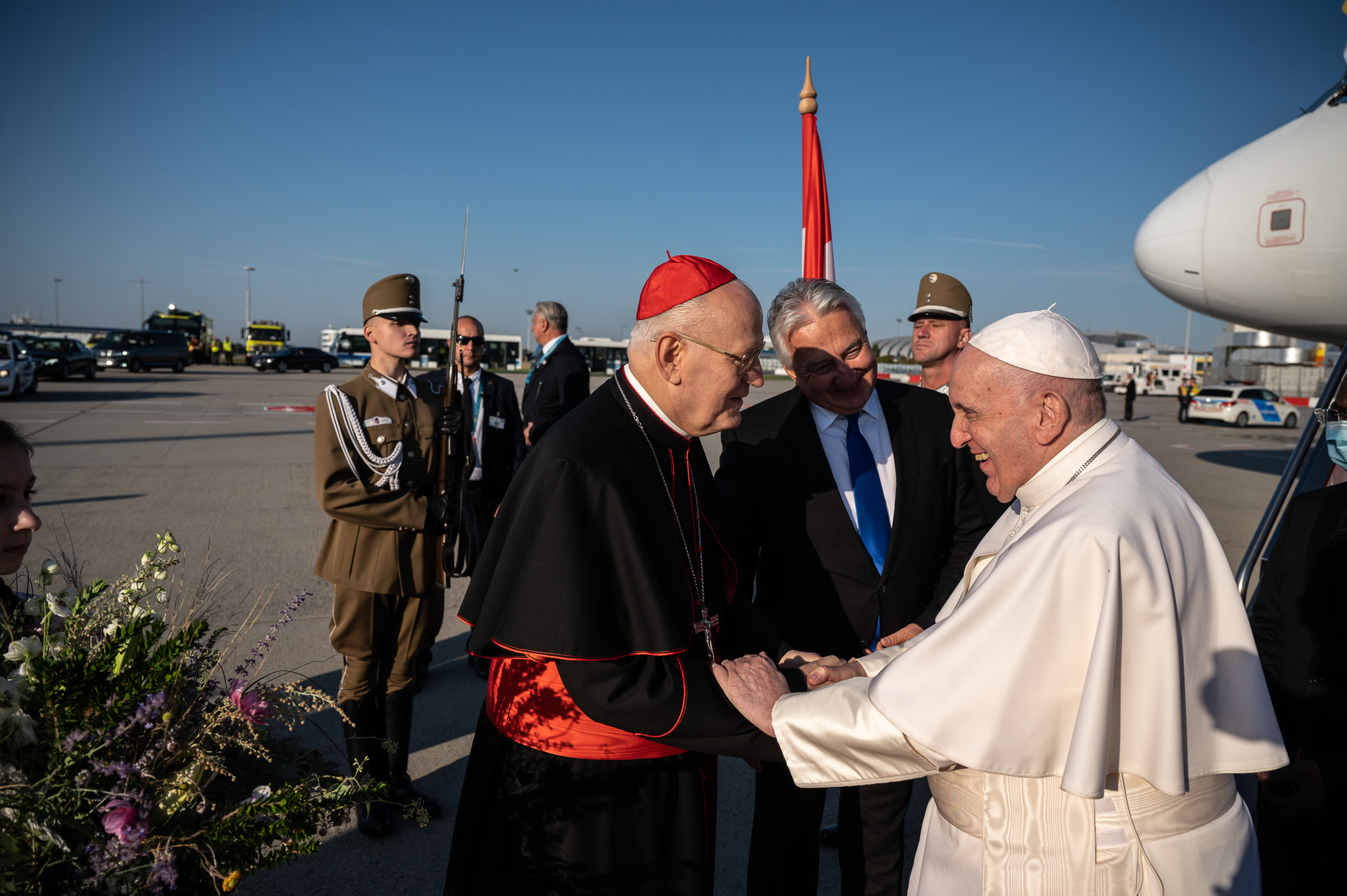 Ferenc pápa Budapesten