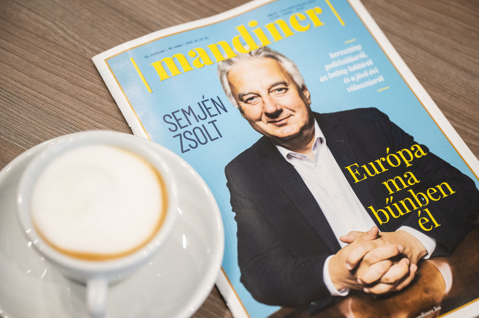 Semjén Zsolt a Mandinerben