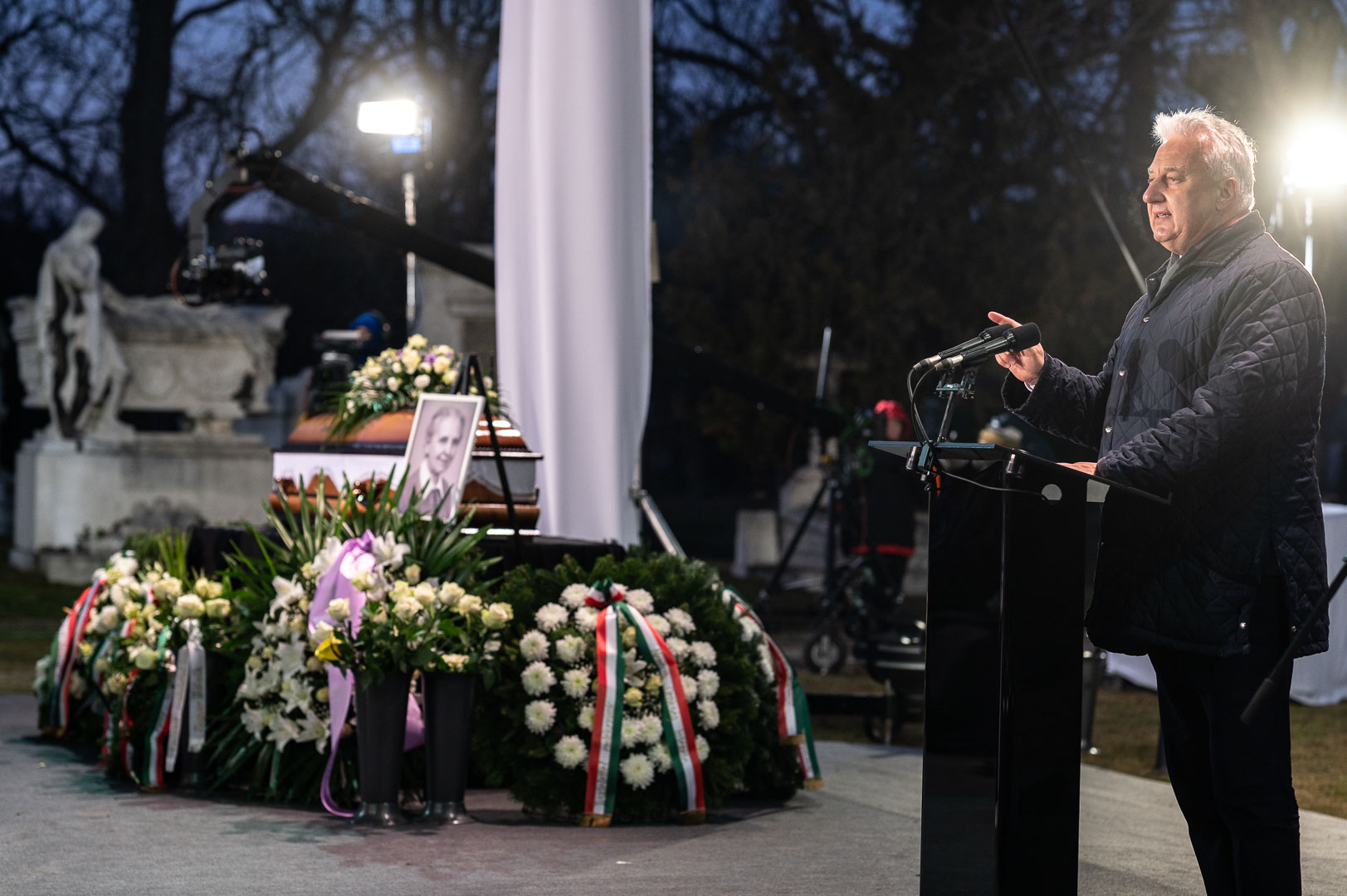 Slachta Margit újratemetése