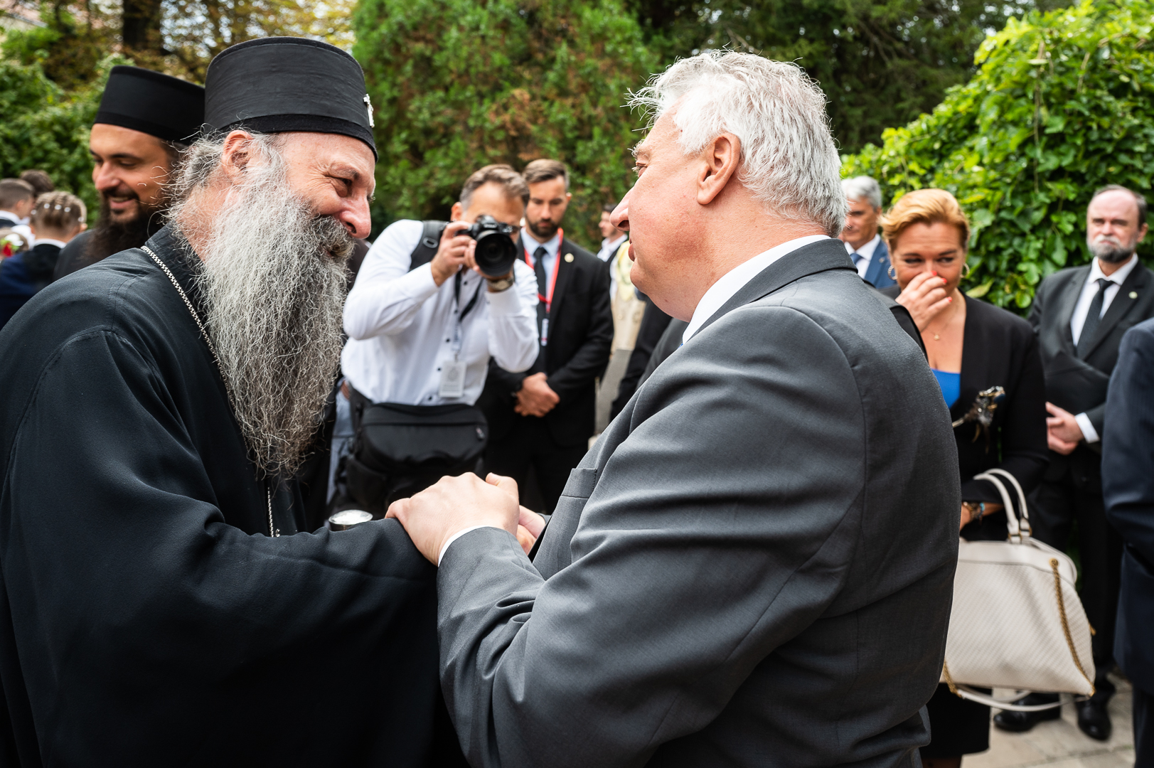 Szerb pátriárka látogatása Szentendrén