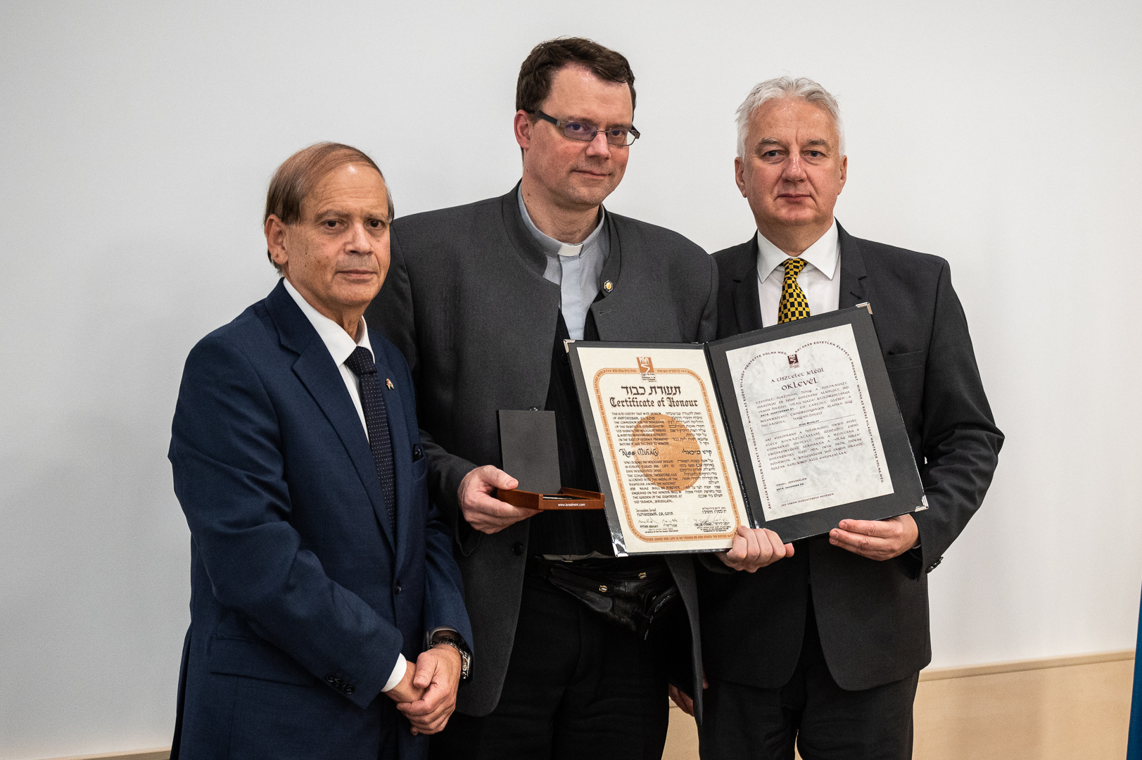 Posztumusz Világ Igaza kitüntetést kapott Kiss Mihály szalézi szerzetes