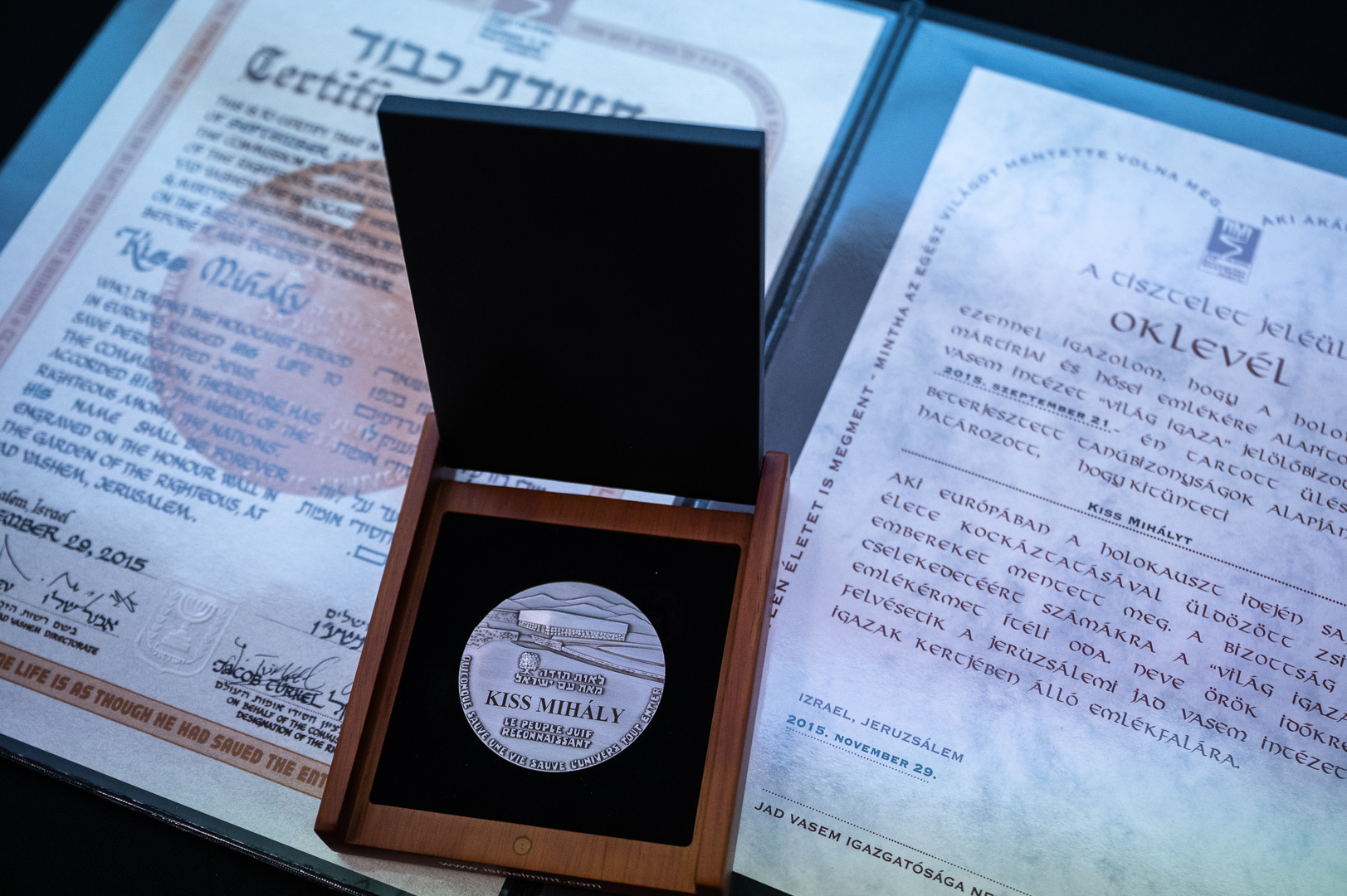 Posztumusz Világ Igaza kitüntetést kapott Kiss Mihály szalézi szerzetes