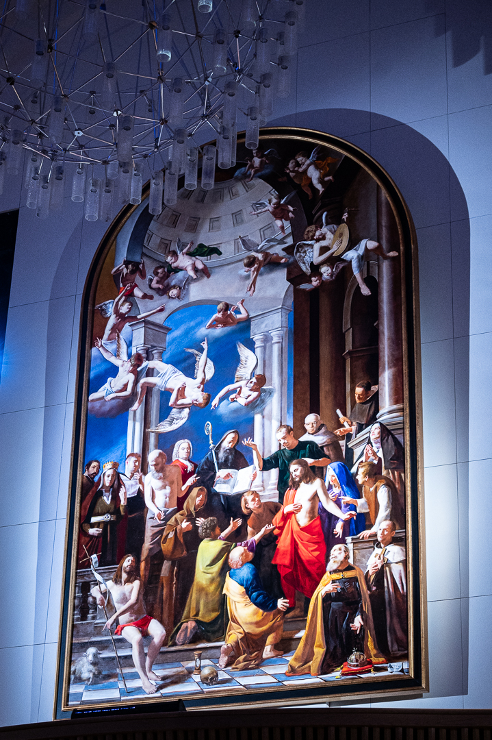 Ünnepi festményavatás a Karmelitában