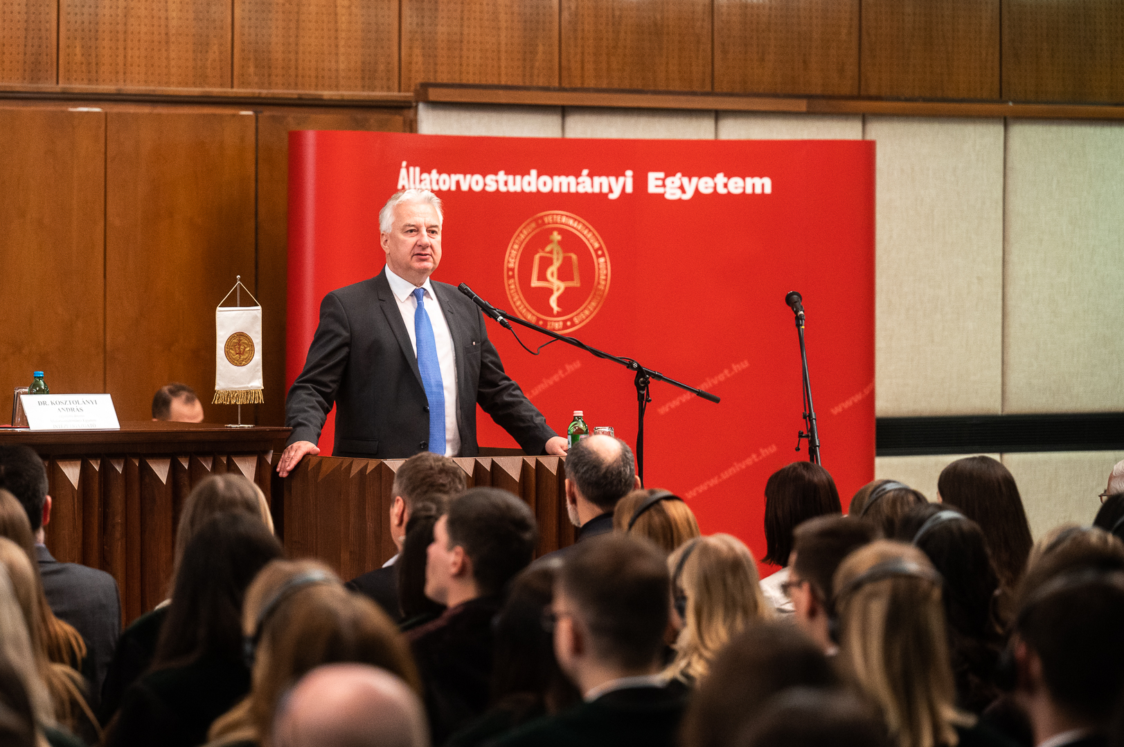 Semjén Zsolt az Állatorvostudományi Egyetemen