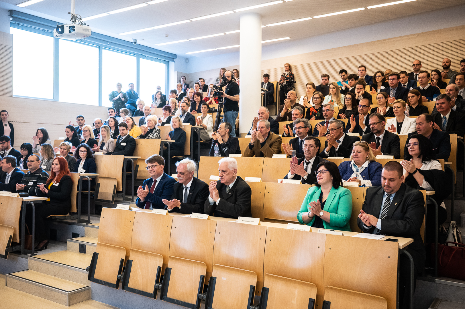 Semjén Zsolt az Óbudai Egyetemen