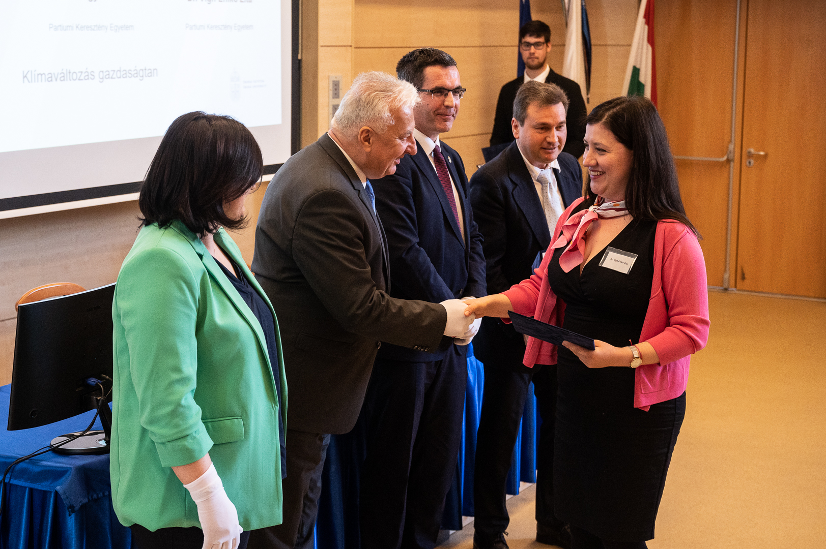 Semjén Zsolt az Óbudai Egyetemen