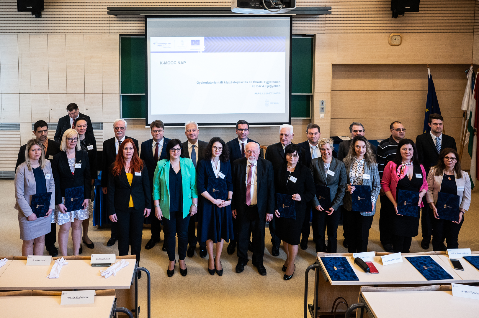 Semjén Zsolt az Óbudai Egyetemen