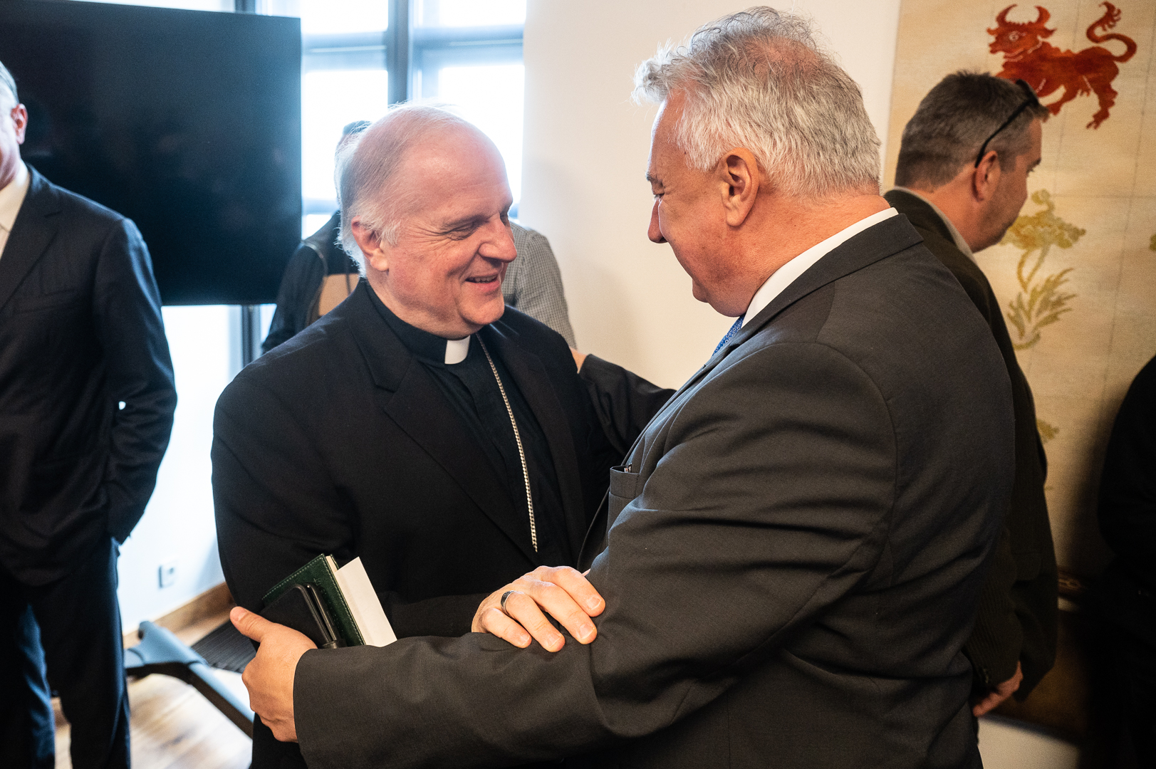 A vatikáni-magyar delegáció ülése