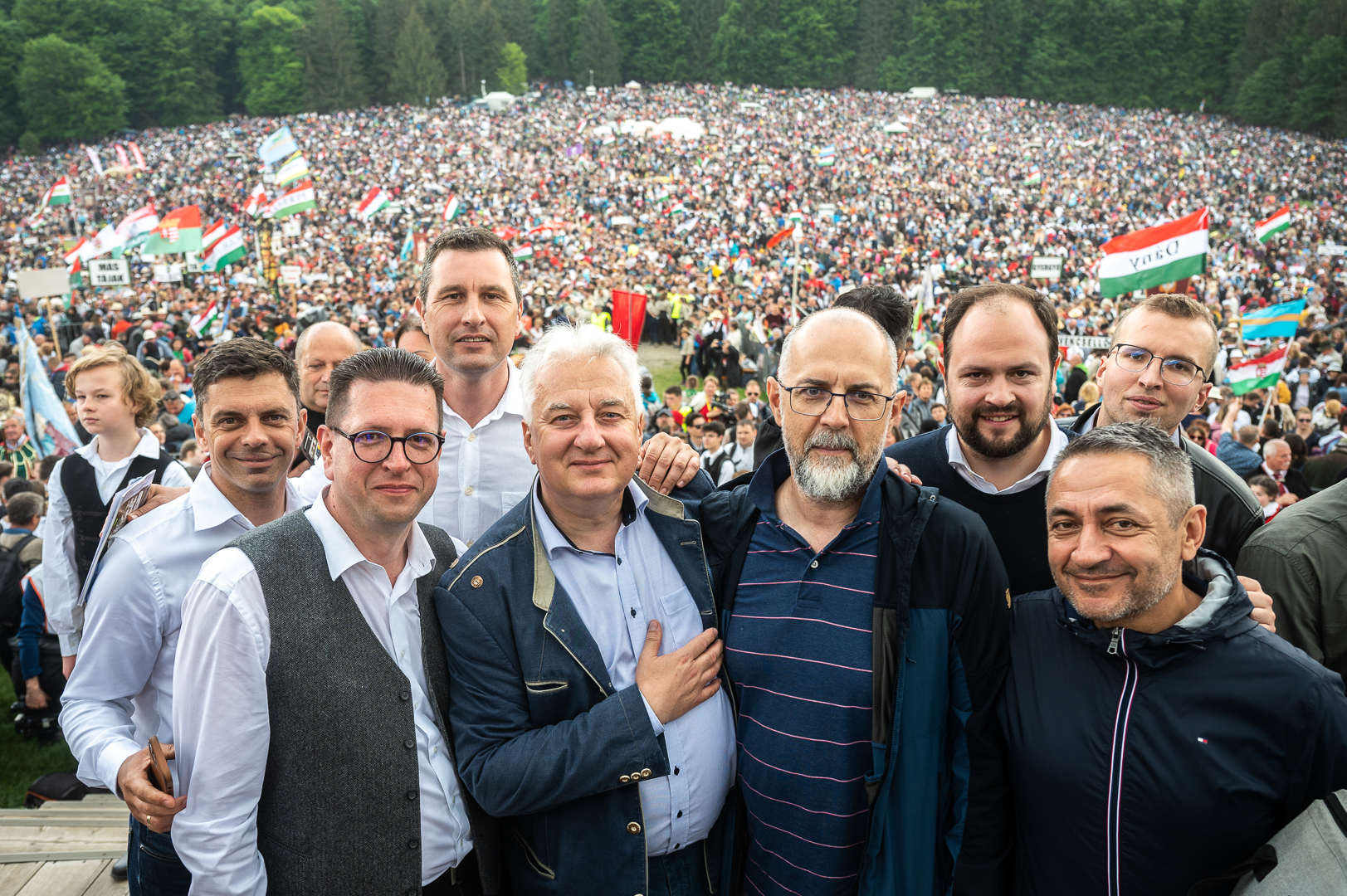 Semjén Zsolt a csíksomlyói búcsúban