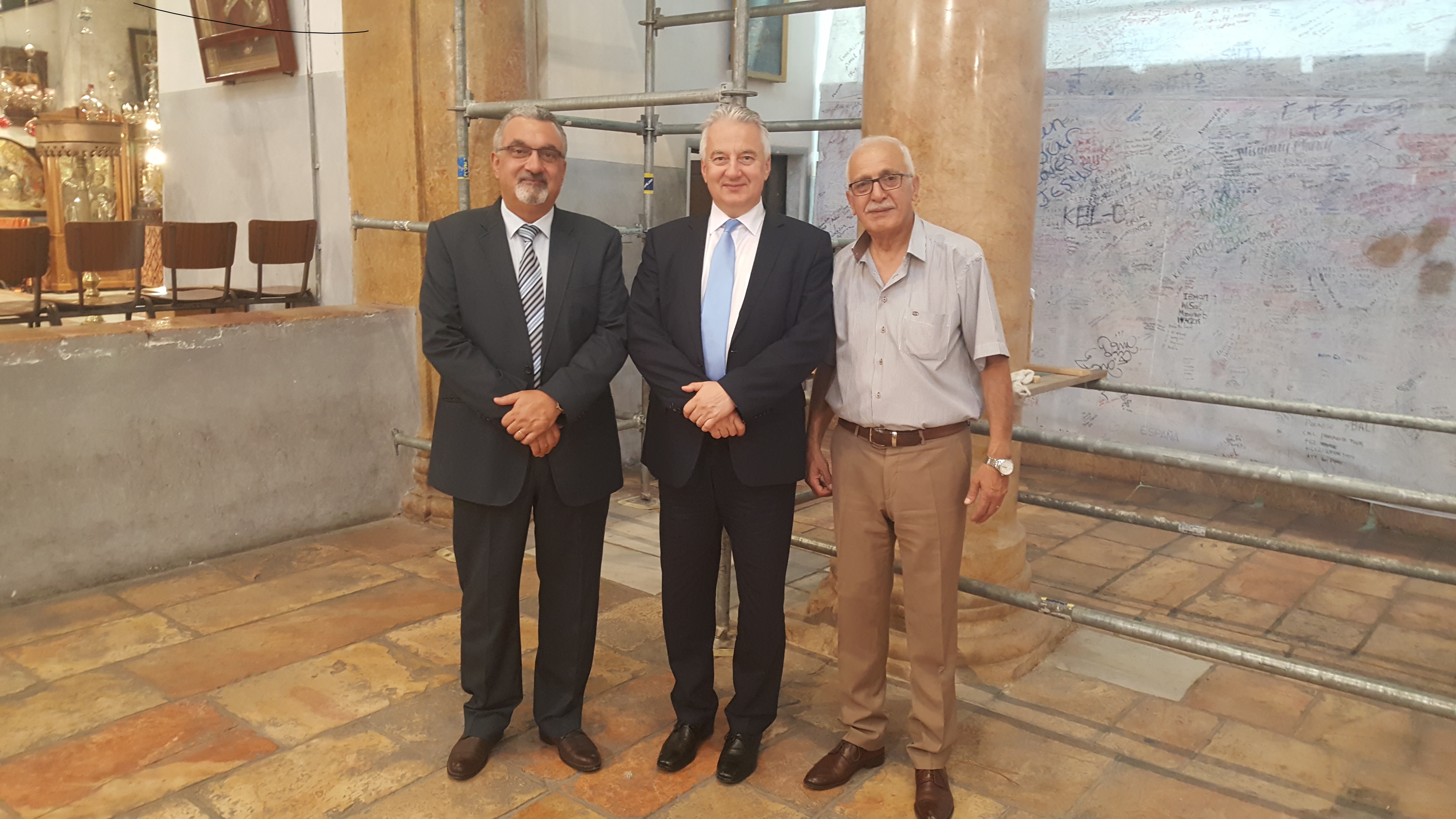 Semjén Zsolt Betlehemben