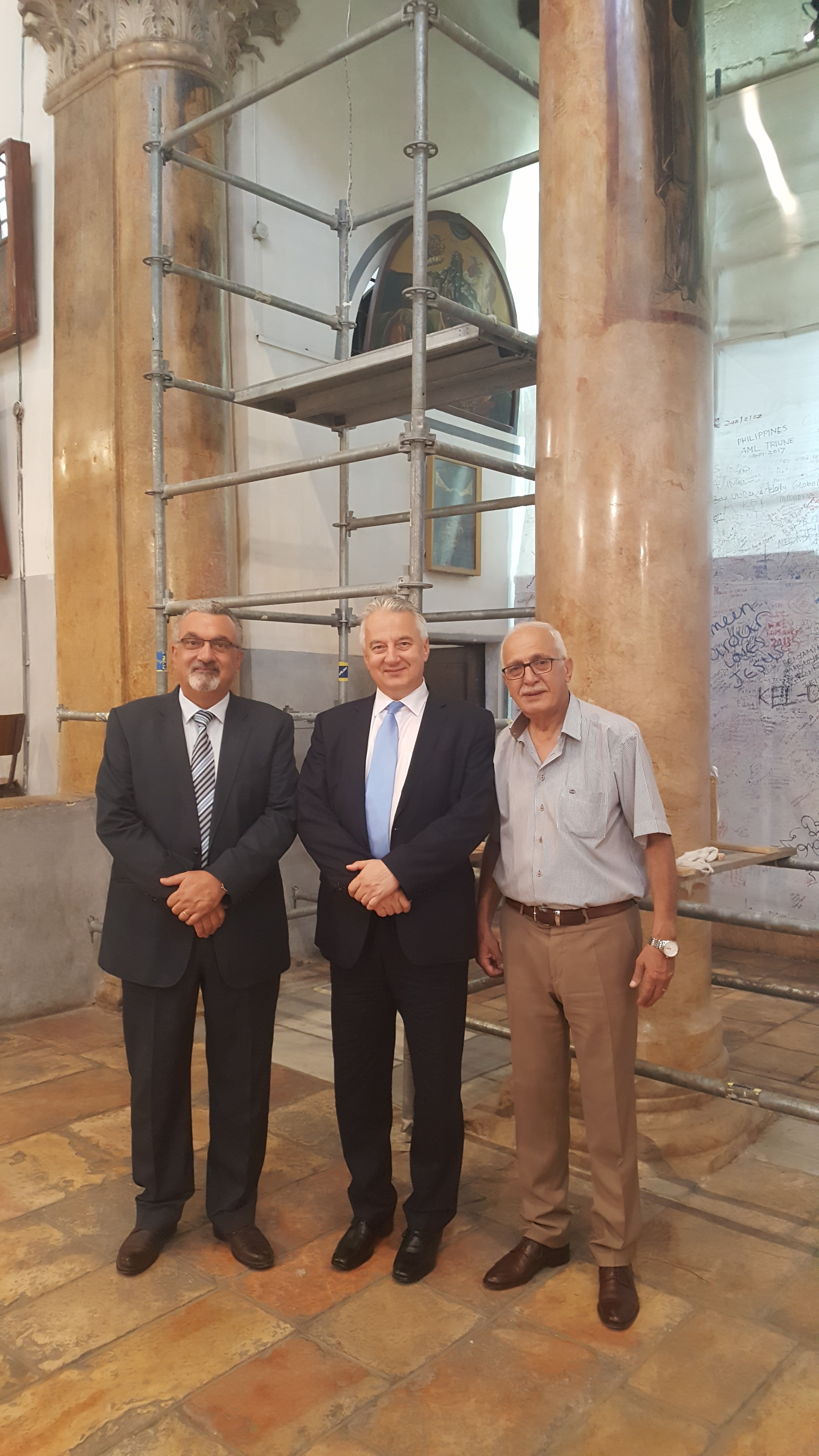 Semjén Zsolt Betlehemben