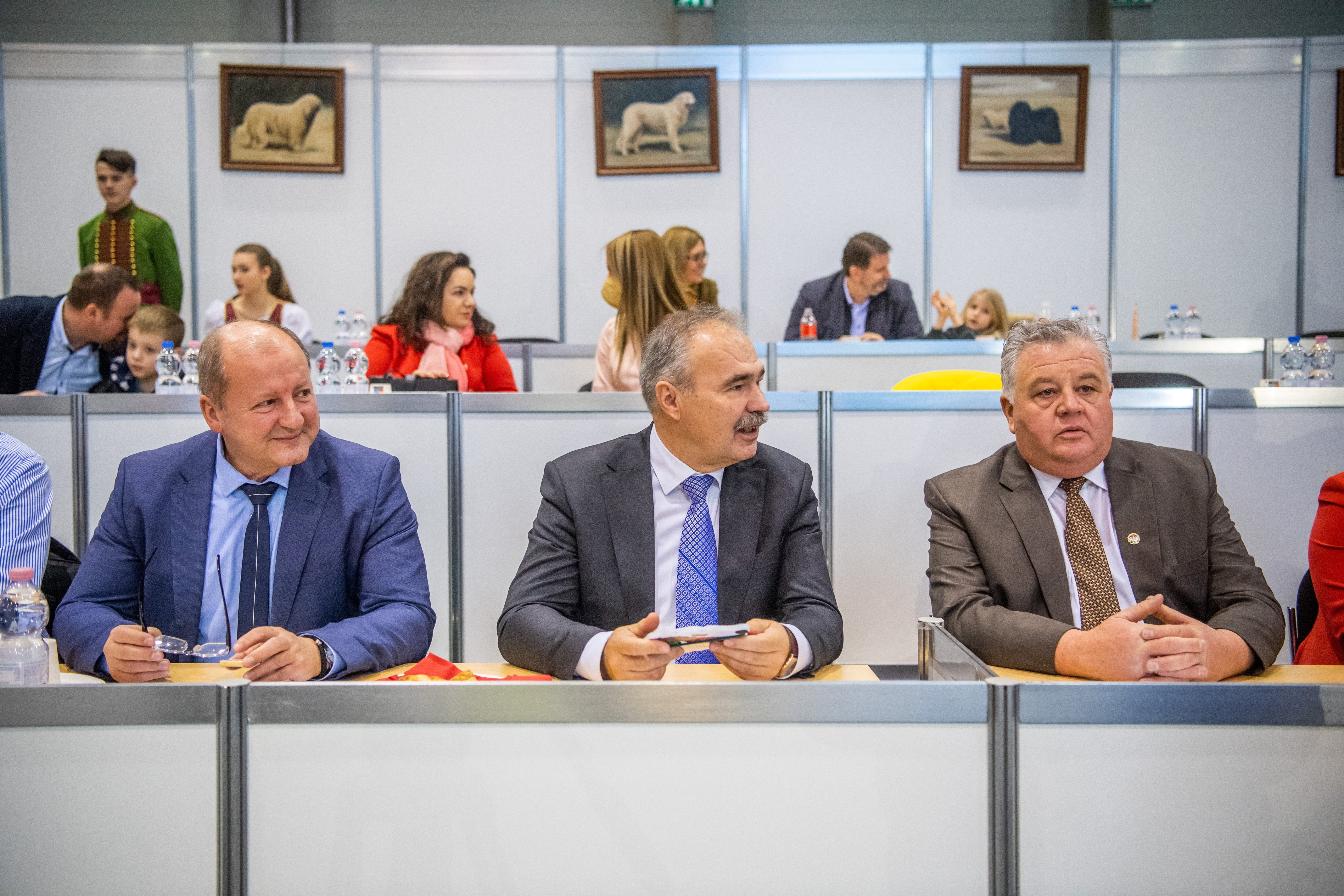 Simicskó István, Nagy István és Korózs András Kutyakiállításon a Hungexpón