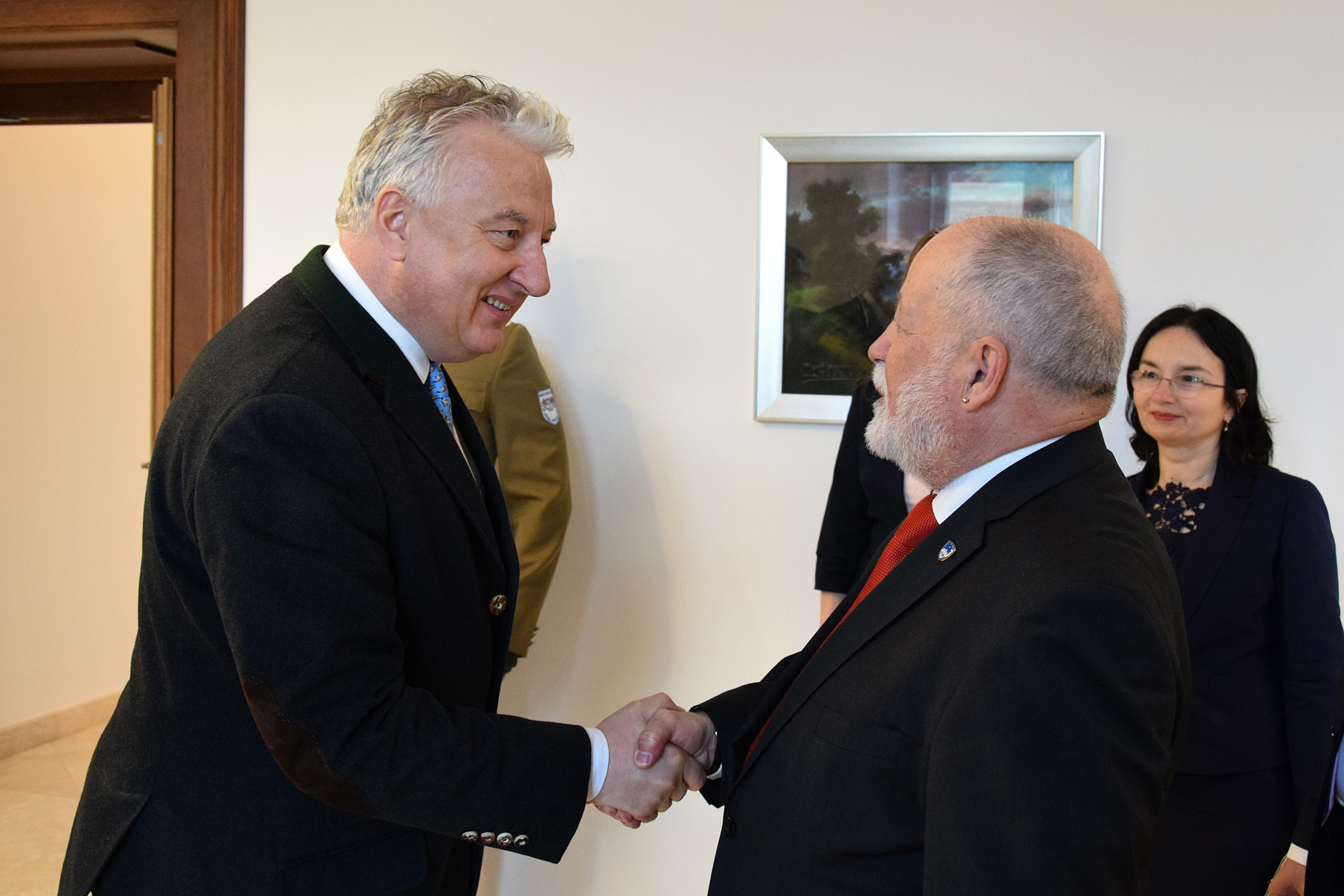 Semjén Zsolt szlovén kollégáját fogadta