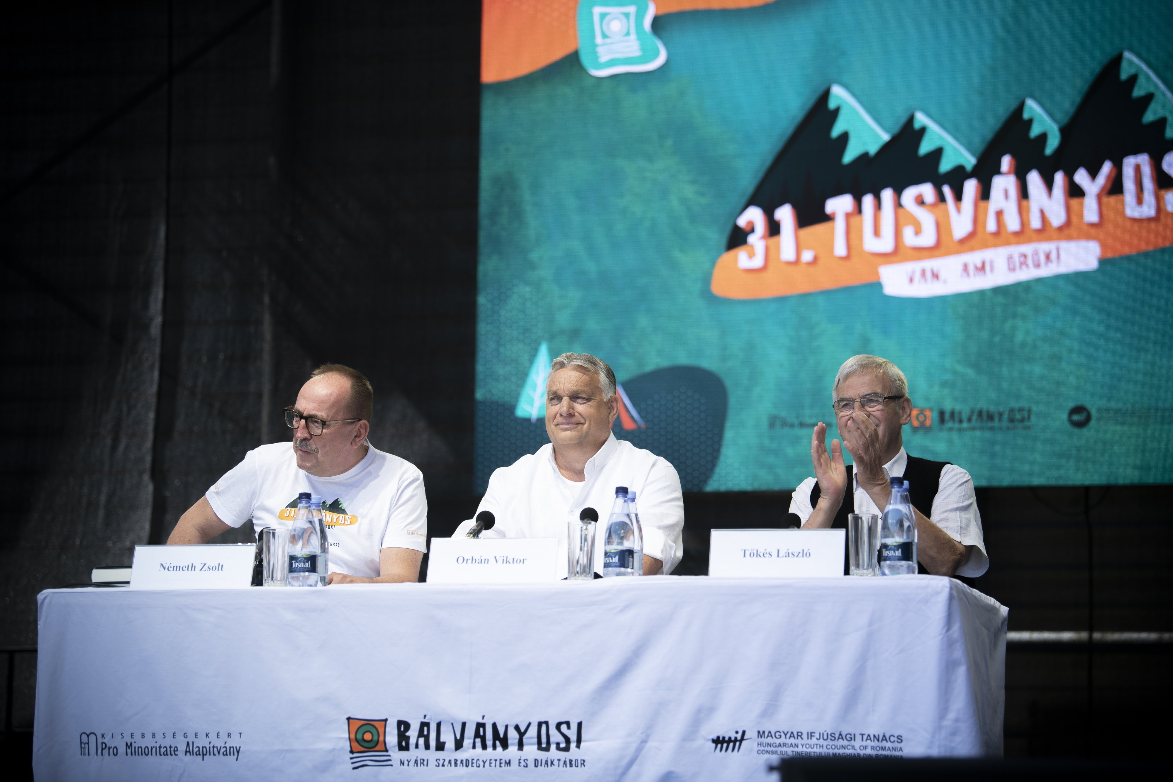 Orbán Viktor Tusványoson, 2022-ben