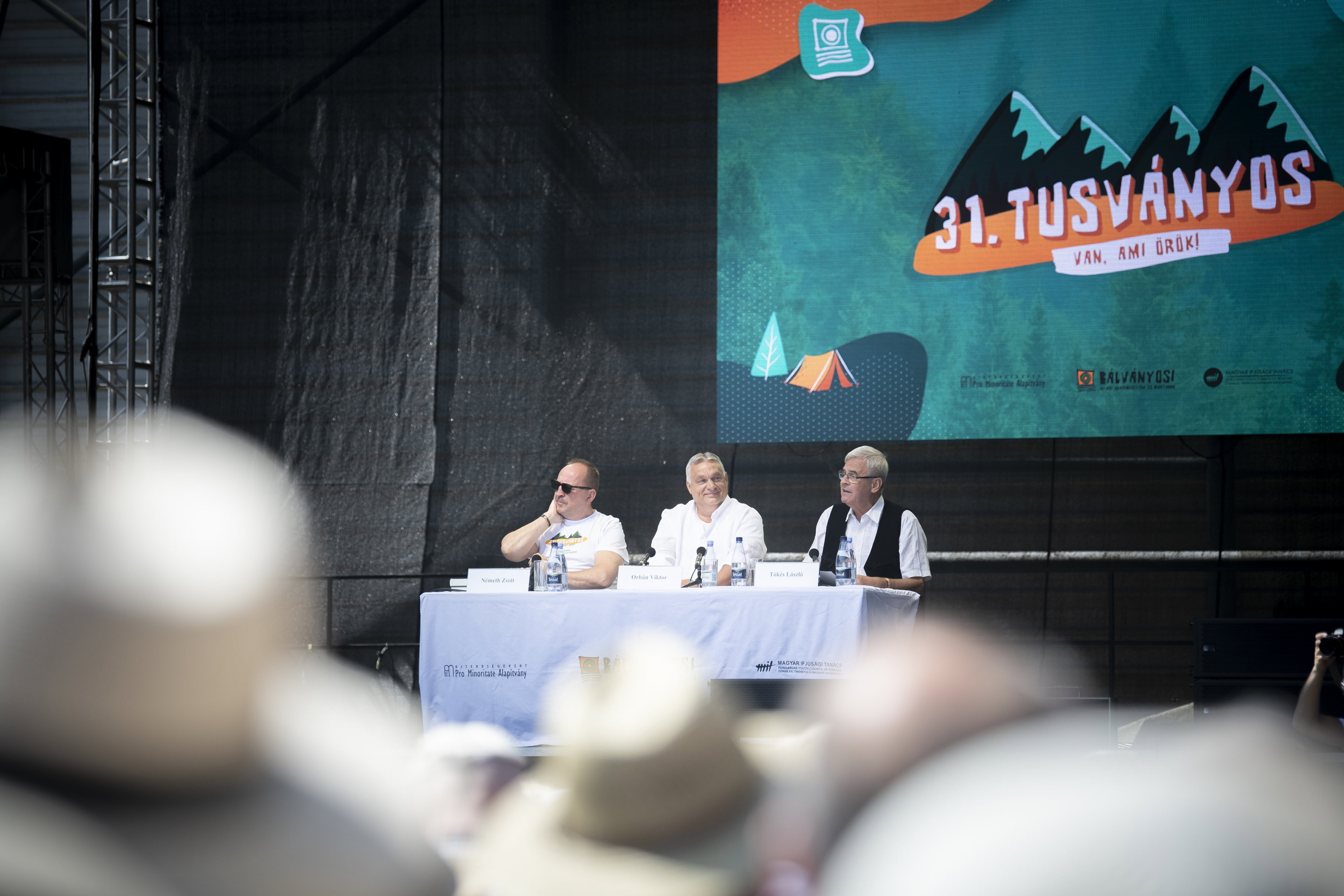 Orbán Viktor Tusványoson, 2022-ben