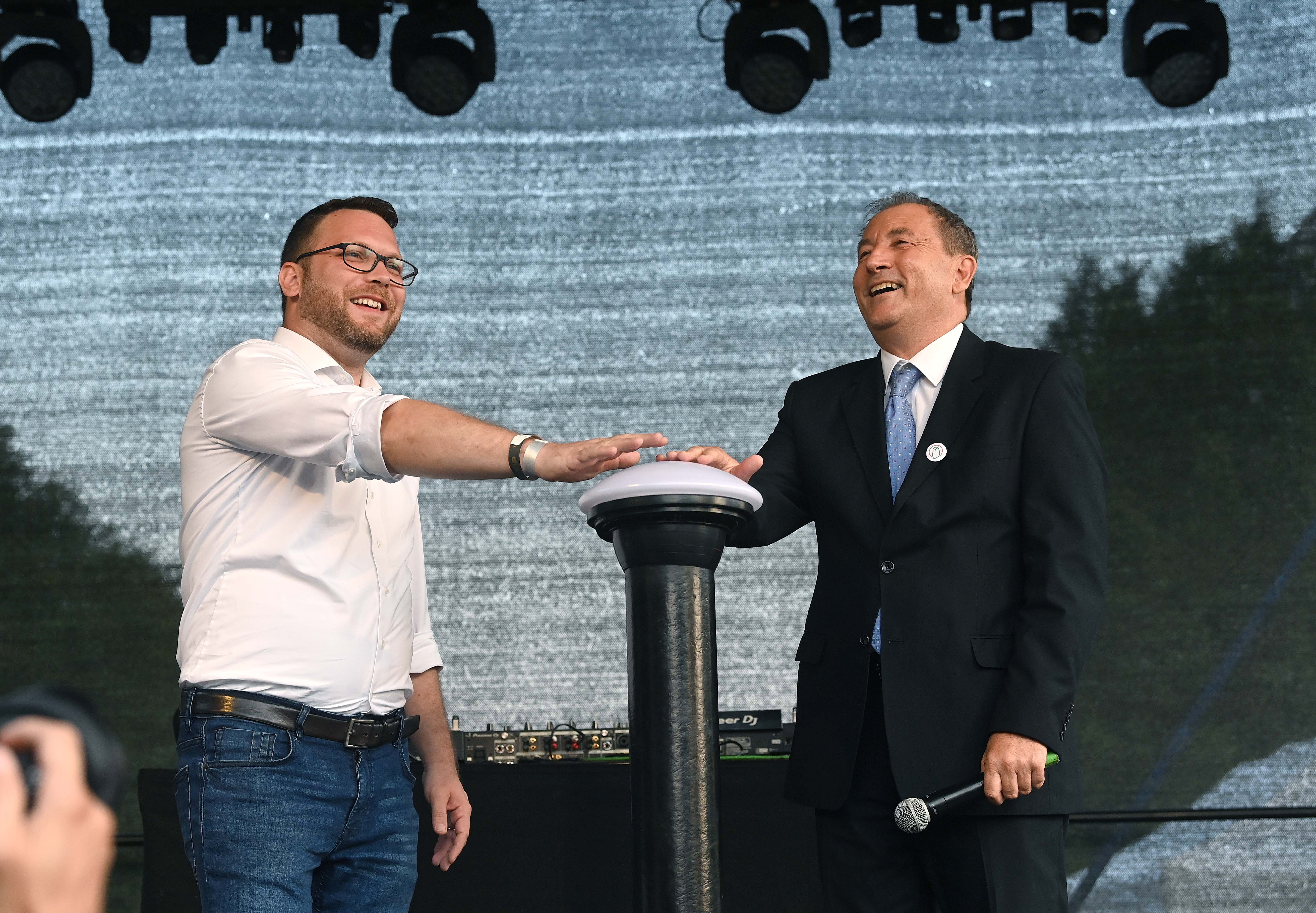 Schanda Tamás a PontOtt Partin