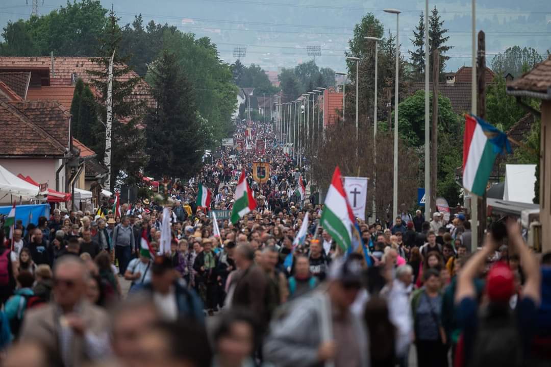 Semjén Zsolt a csíksomlyói búcsúban, 2023
