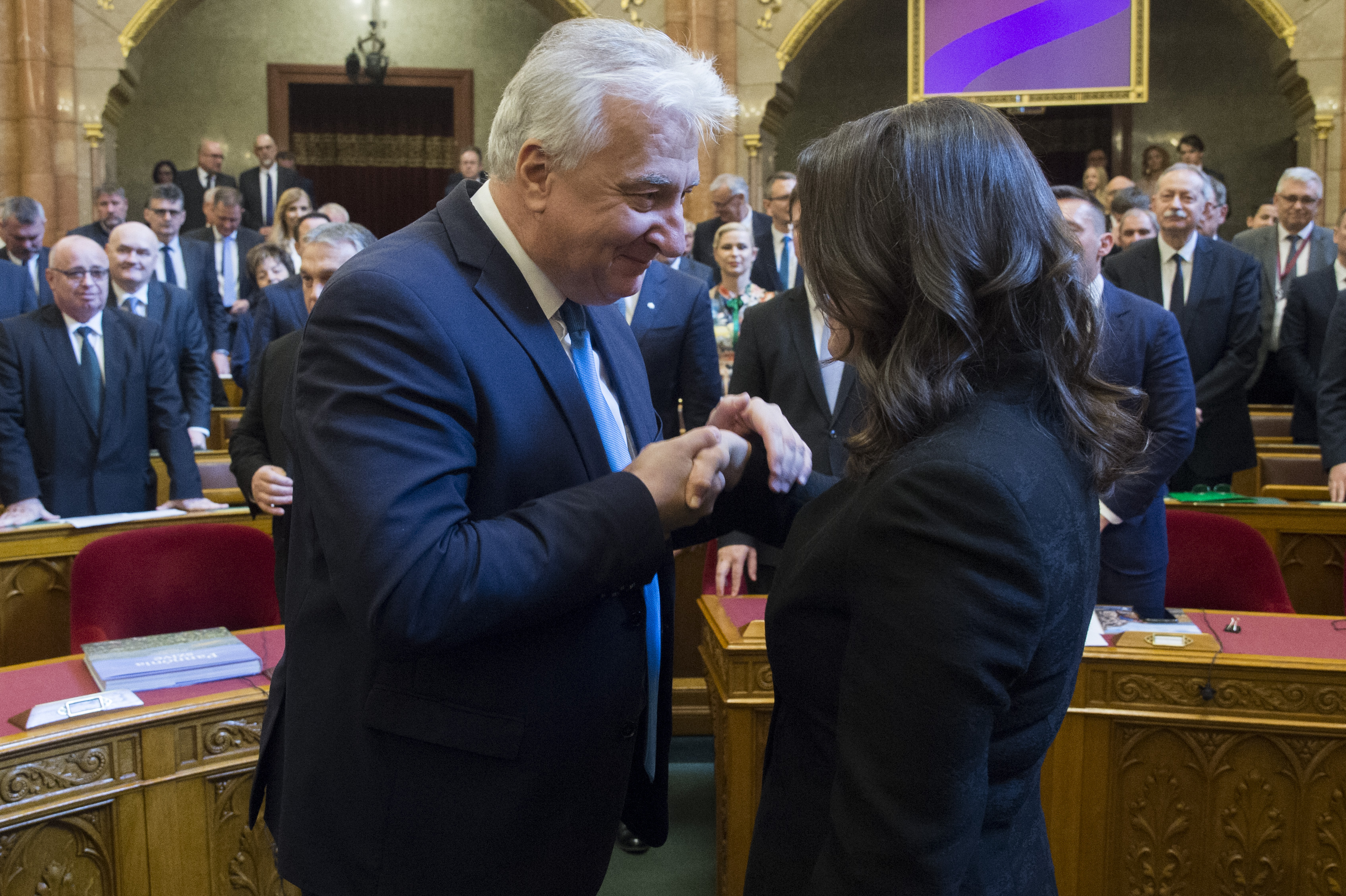 Semjén Zsolt gratulált Novák Katalinnak