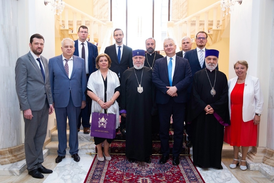 Semjén Zsolt és Azbej Tristan Örményországban