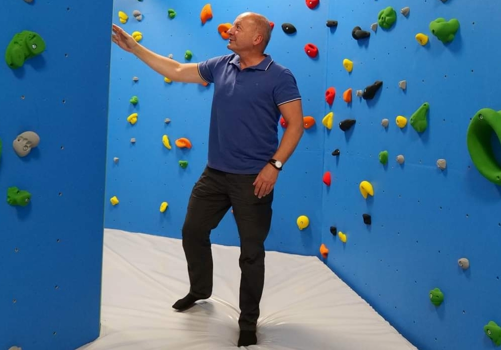 Falmászóközpont Újbudán