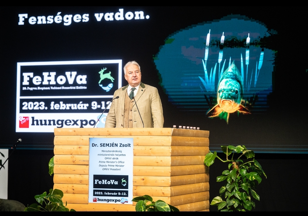 Semjén Zsolt a 2023-as FeHoVa-n