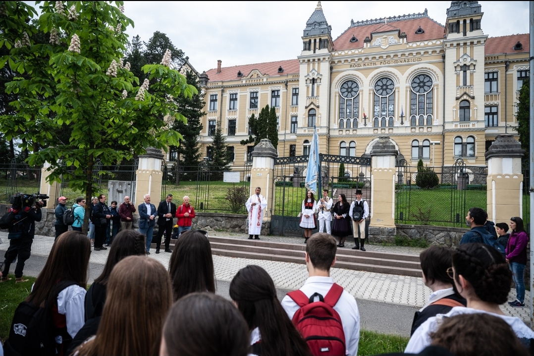 Semjén Zsolt a csíksomlyói búcsúban, 2023