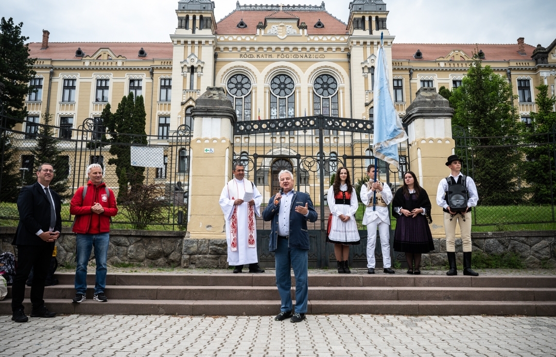 Semjén Zsolt a csíksomlyói búcsúban, 2023