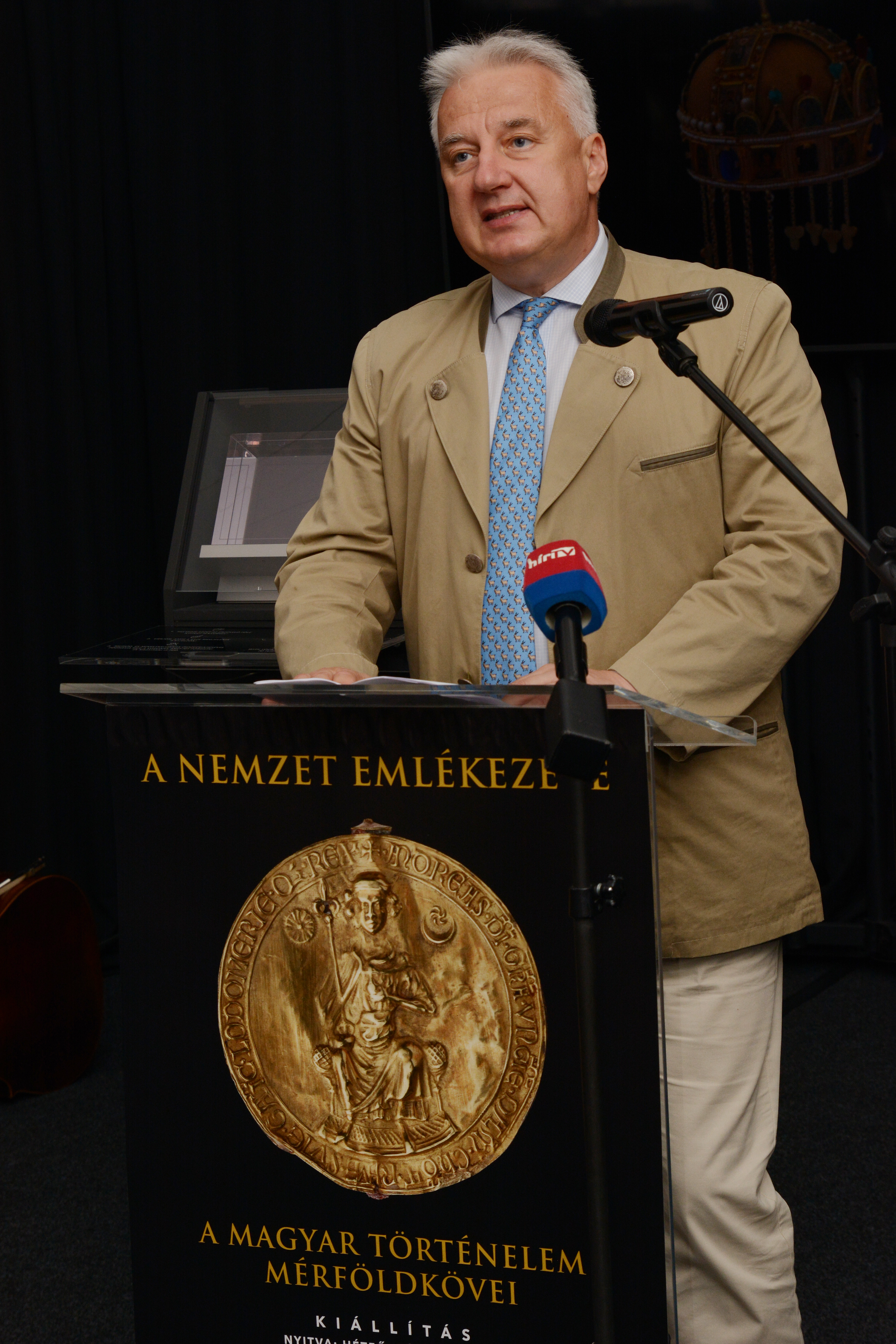 Semjén Zsolt a Magyar Nemzeti Levéltár kiállítás-megnyitóján