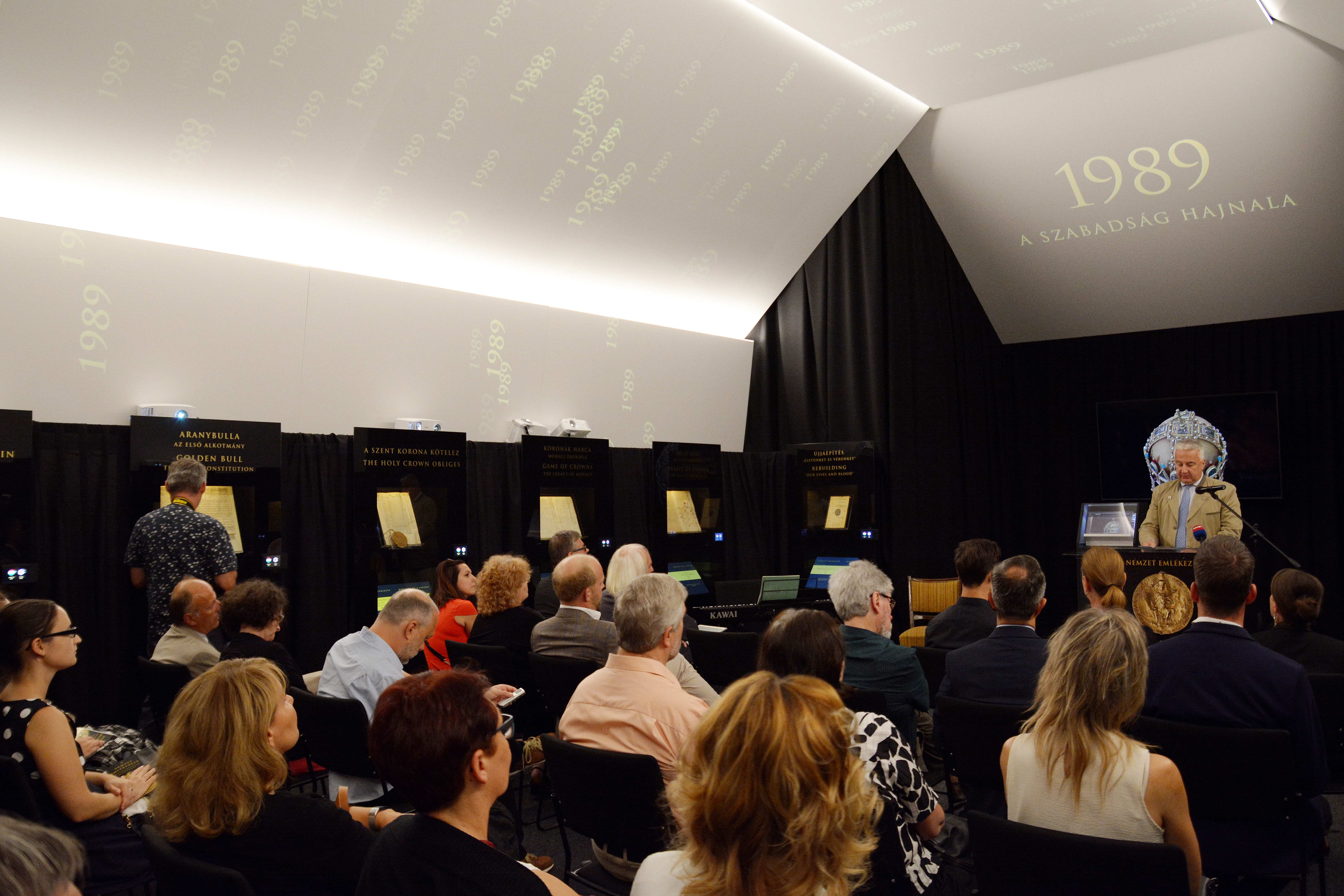 Semjén Zsolt a Magyar Nemzeti Levéltár kiállítás-megnyitóján