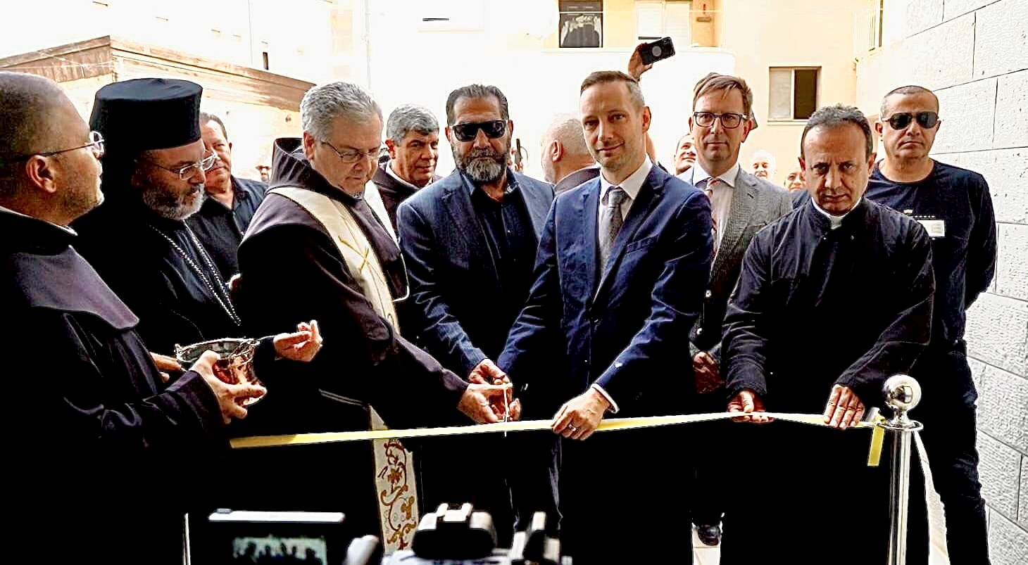 Azbej Tristan a Szentföldön