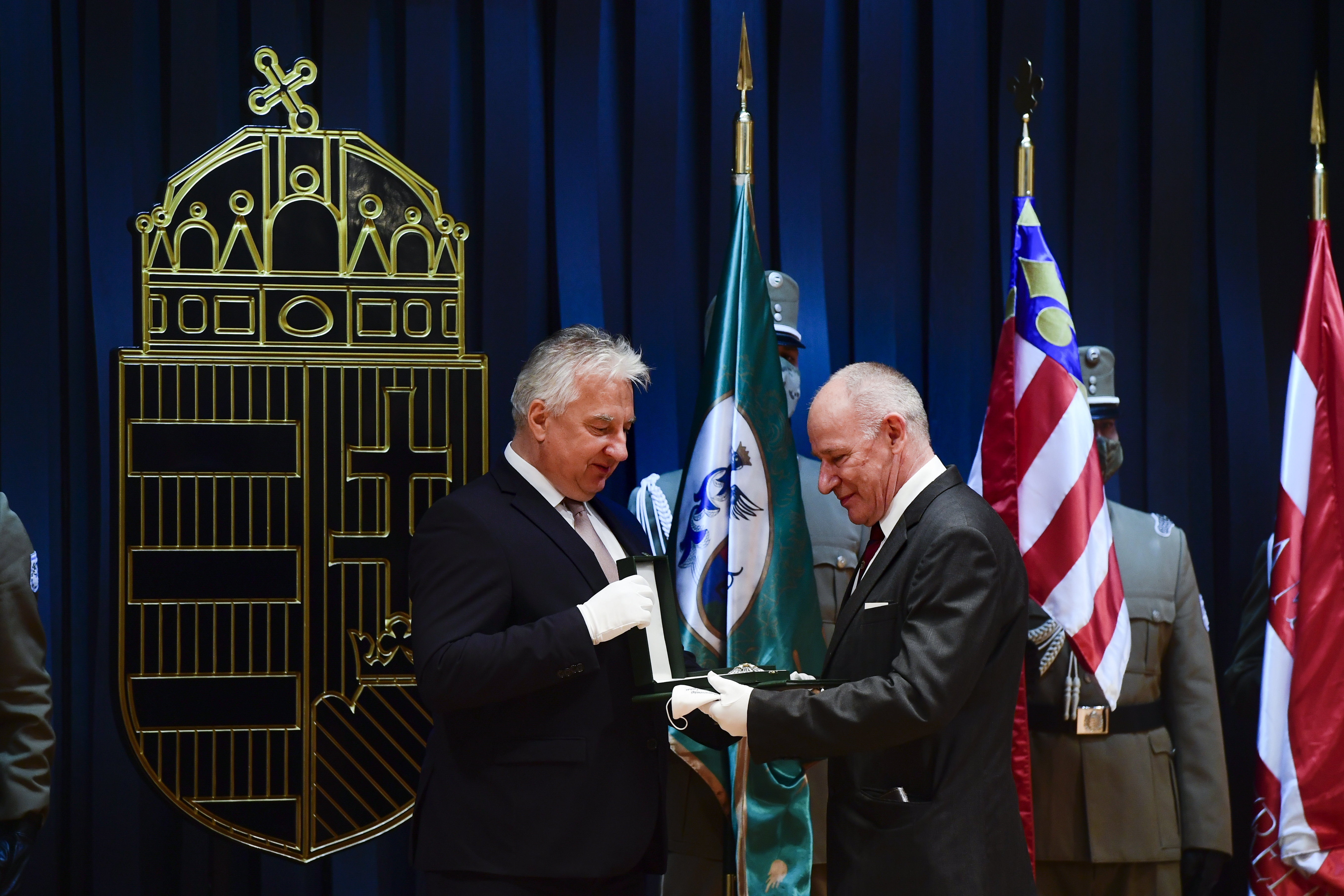 Állami kitüntetések átadása