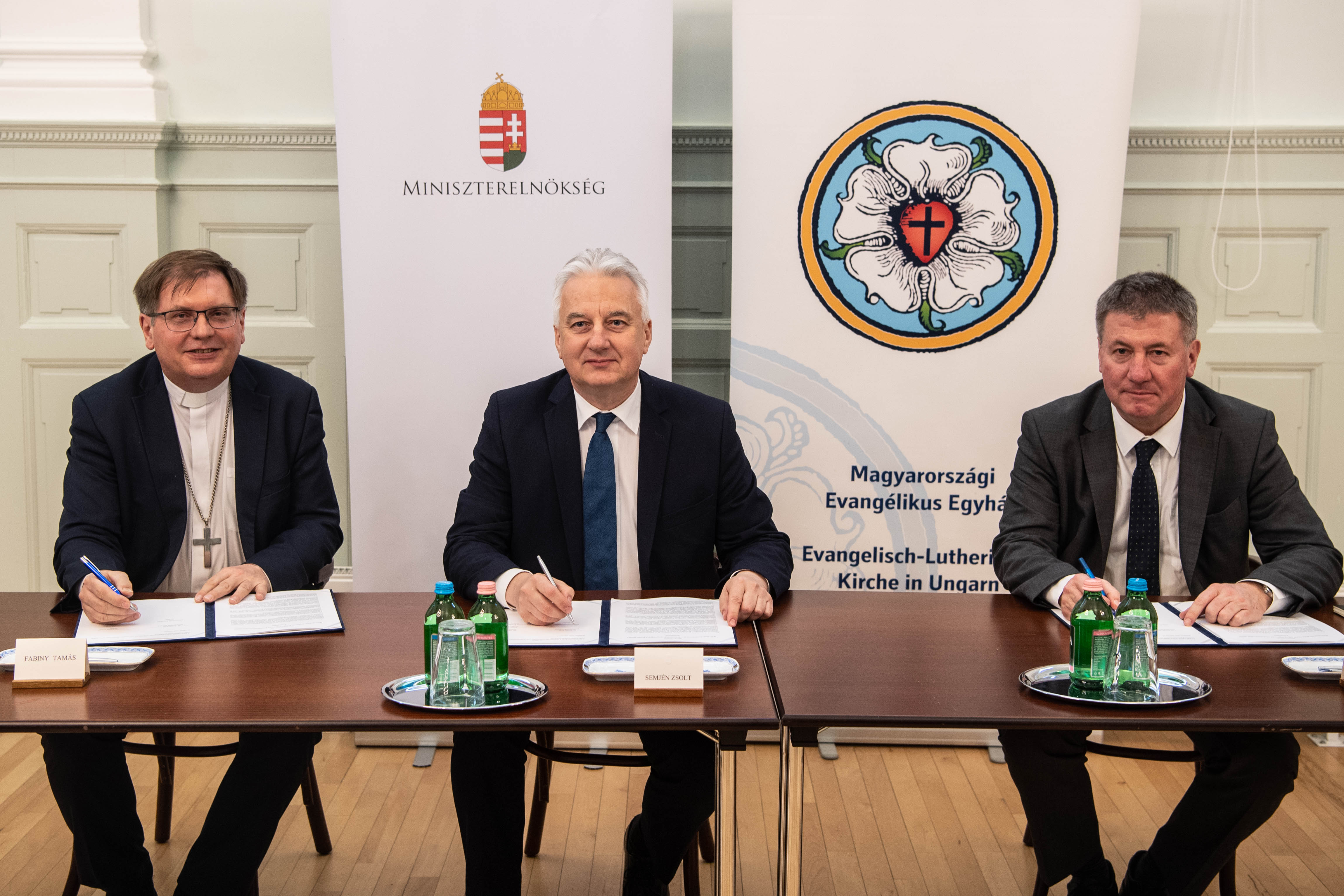 Állami megállapodás az evangélikus egyházzal