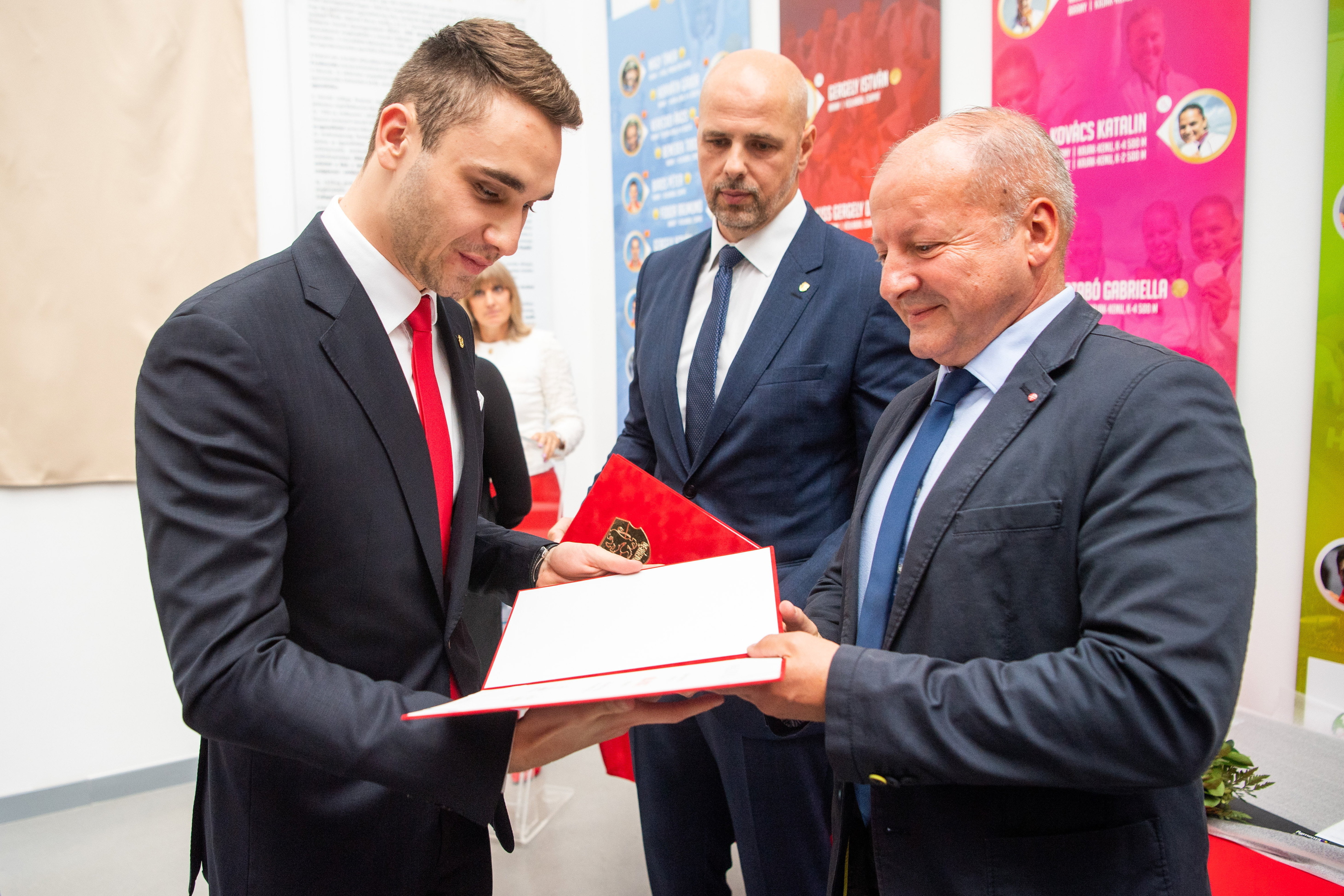 Honvéd olimpikonok köszöntése