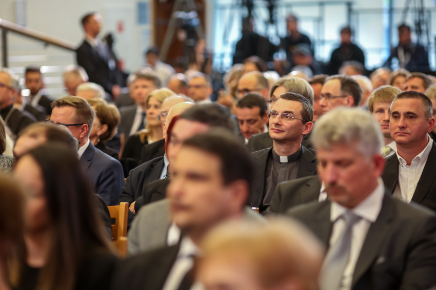 Ferenc pápa a PPKE-n