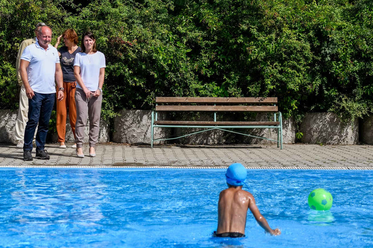 Simicskó István a kamaraerdei ifjúsági táborban