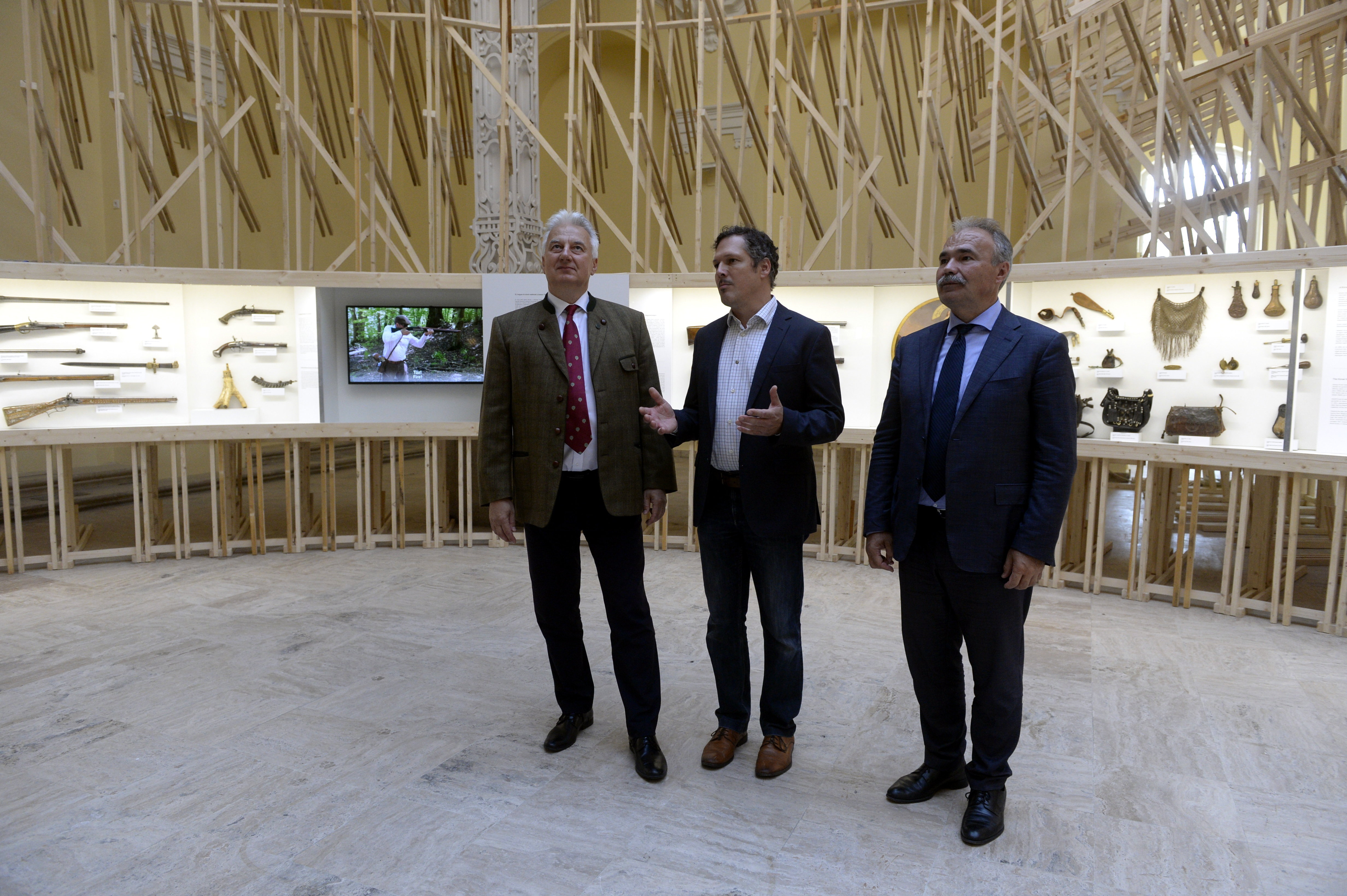 Németh Balázs Semjén Zsolttal és Nagy Istvánnal