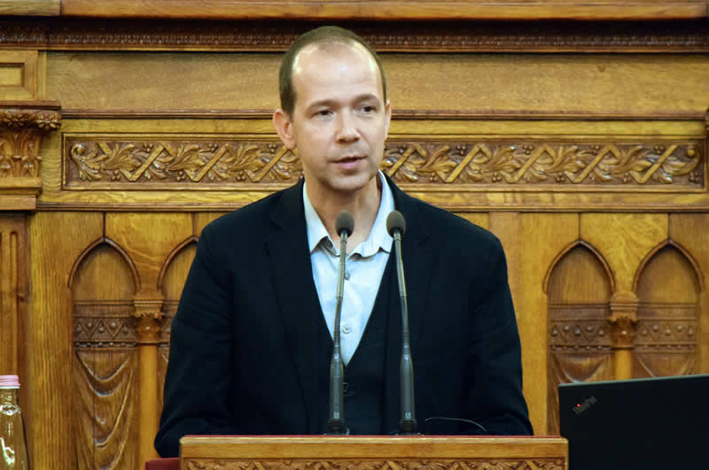 Rácsok Balázs, az Ökumenikus Segélyszervezet szociális és fejlesztési igazgatója
