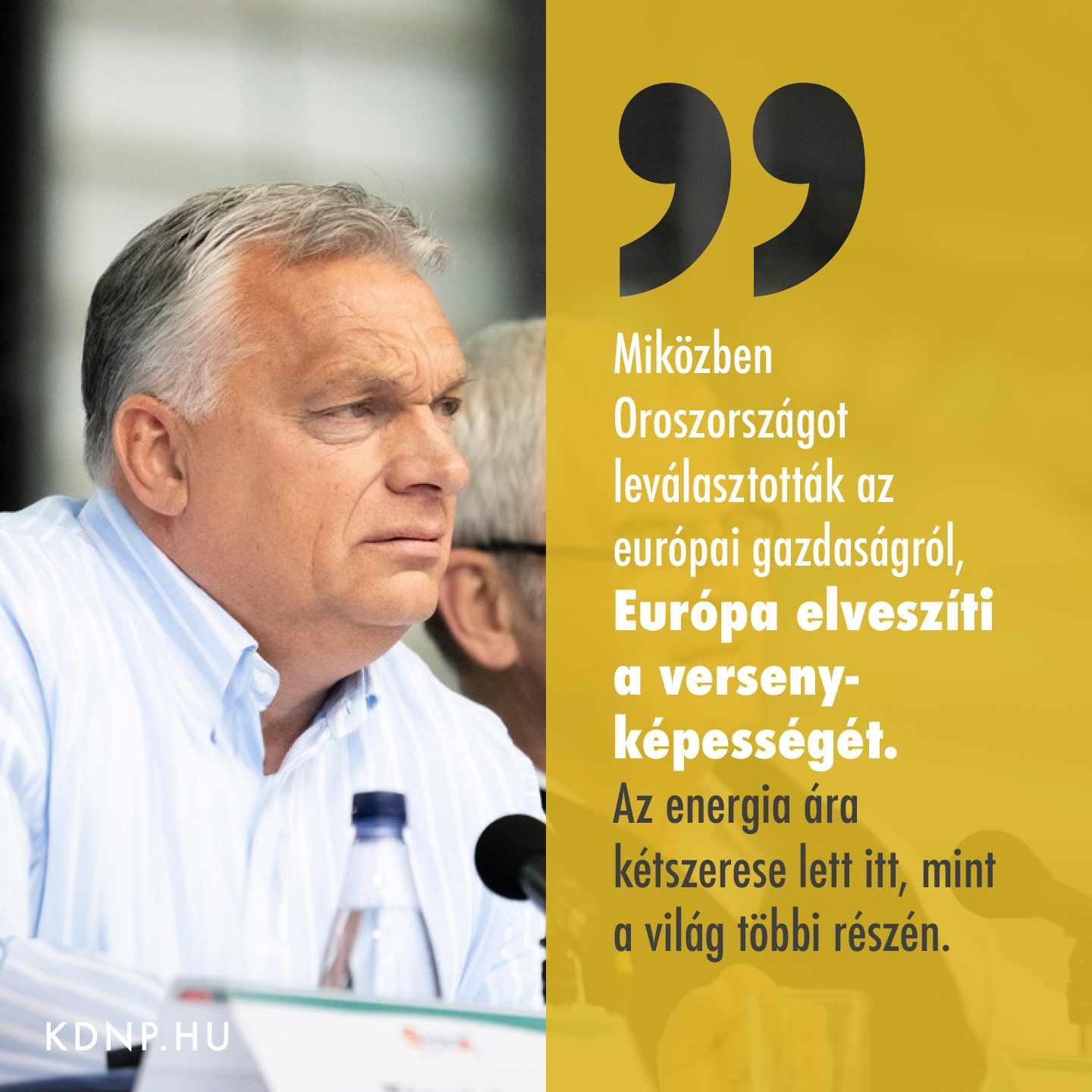 Orbán Viktor Tusványoson